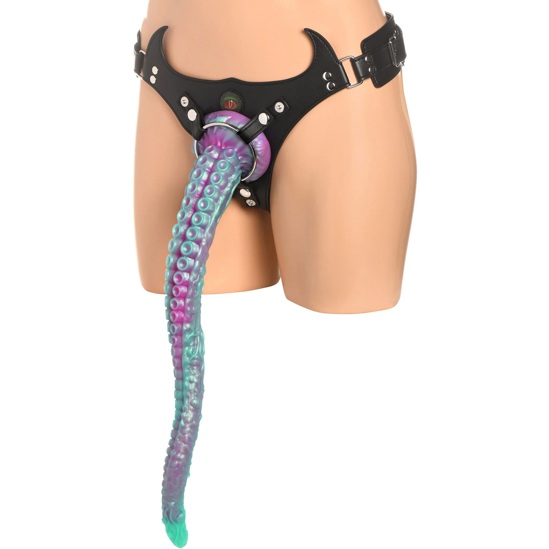 Tenta Harness Silicone Dildo With Harness By Creature Cocks - Image 11