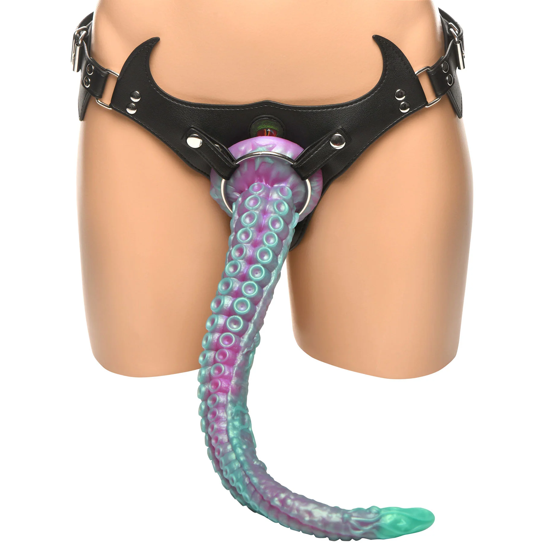 Tenta Harness Silicone Dildo With Harness By Creature Cocks - Image 5