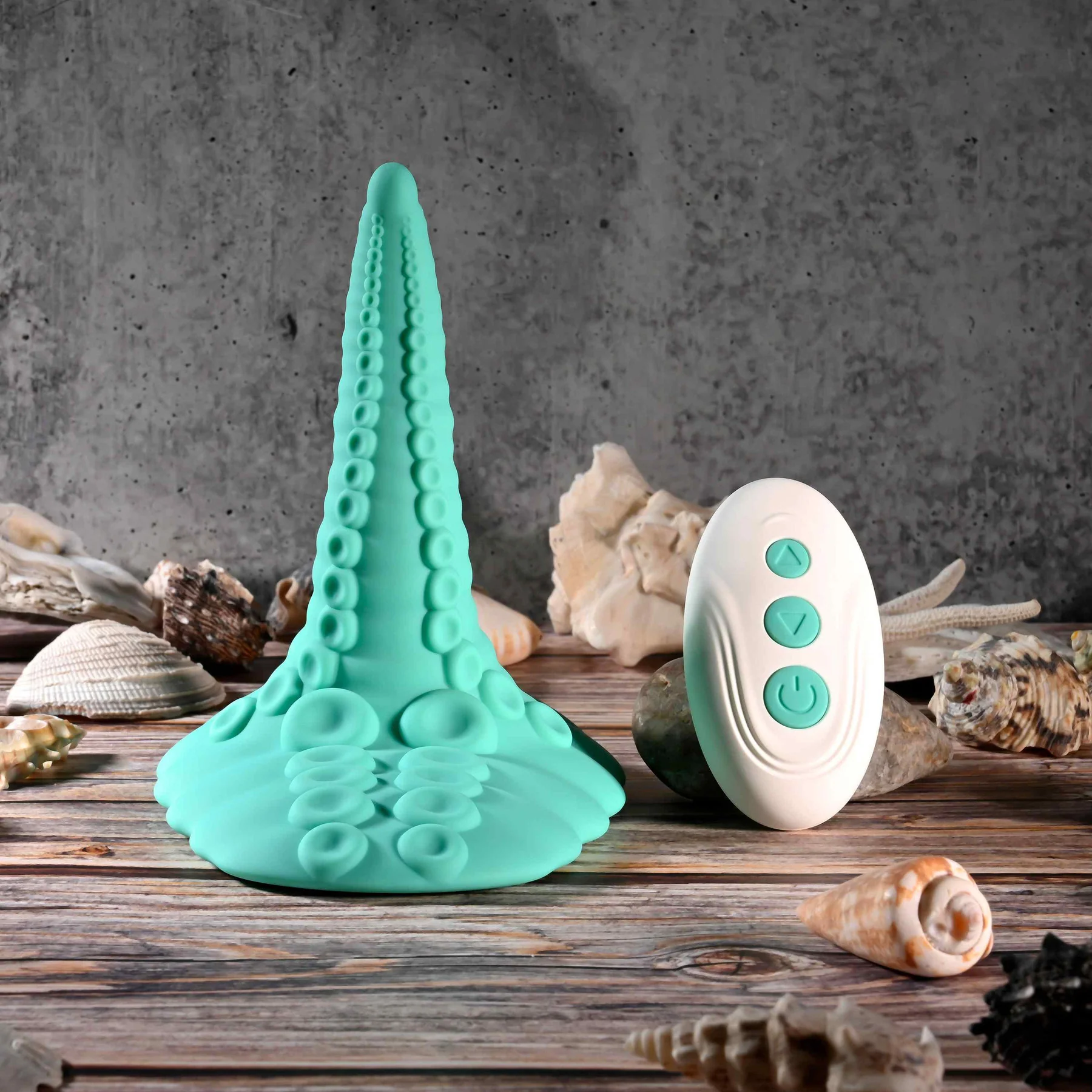 Tentacle Grinder Rechargeable Silicone Vibrating Grinder With Remote By Evolved Novelties - Image 10