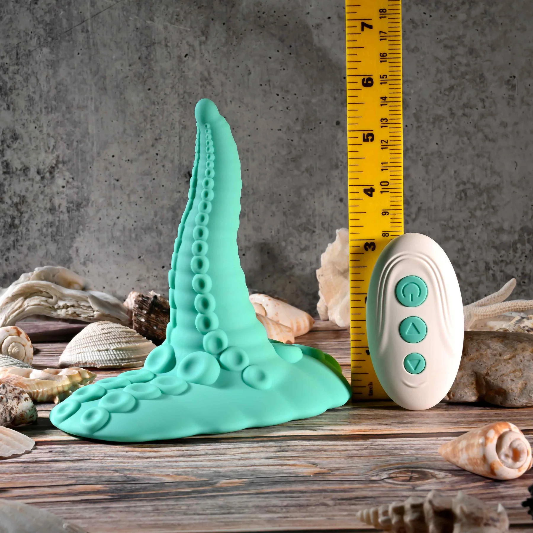 Tentacle Grinder Rechargeable Silicone Vibrating Grinder With Remote By Evolved Novelties - Image 14