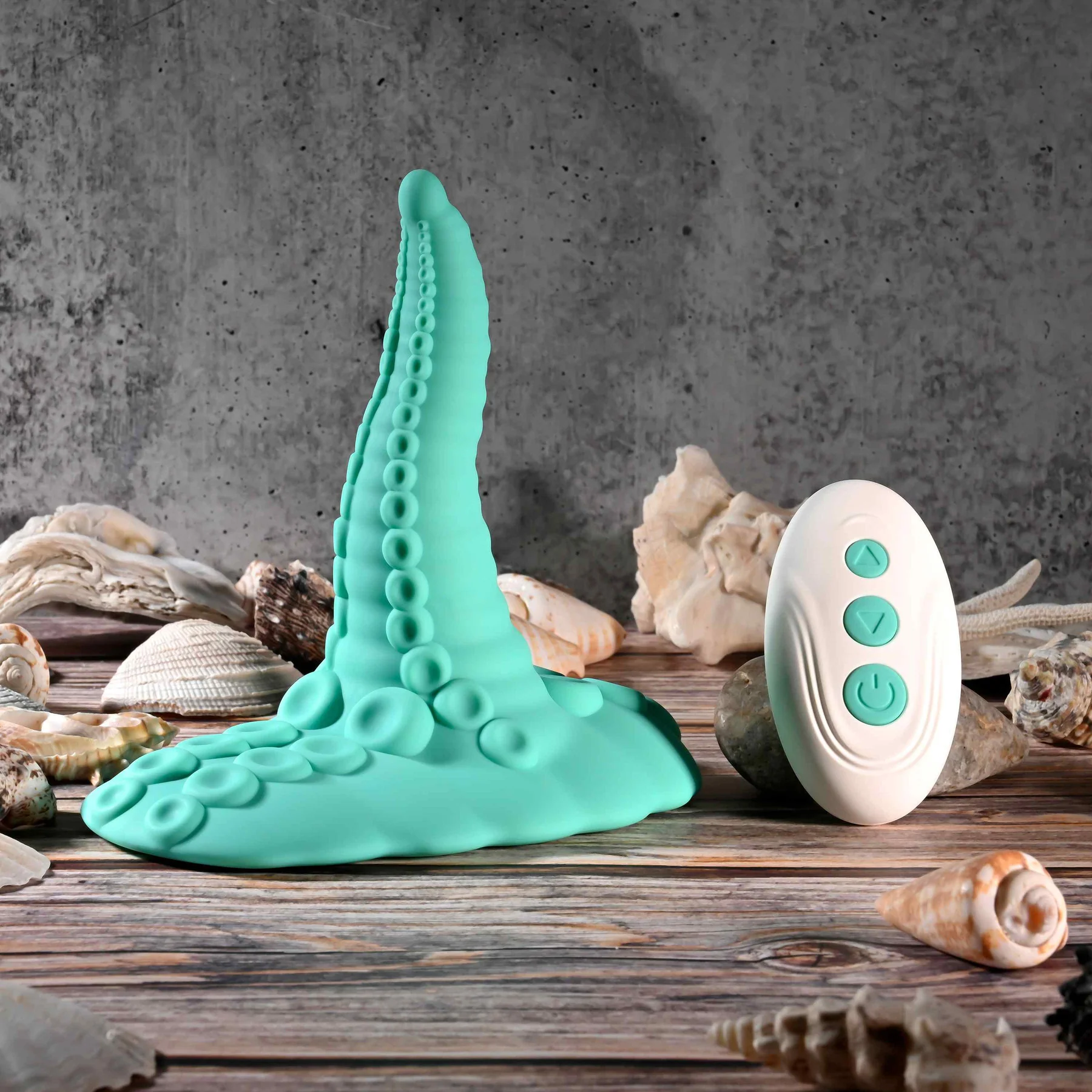 Tentacle Grinder Rechargeable Silicone Vibrating Grinder With Remote By Evolved Novelties - Image 4