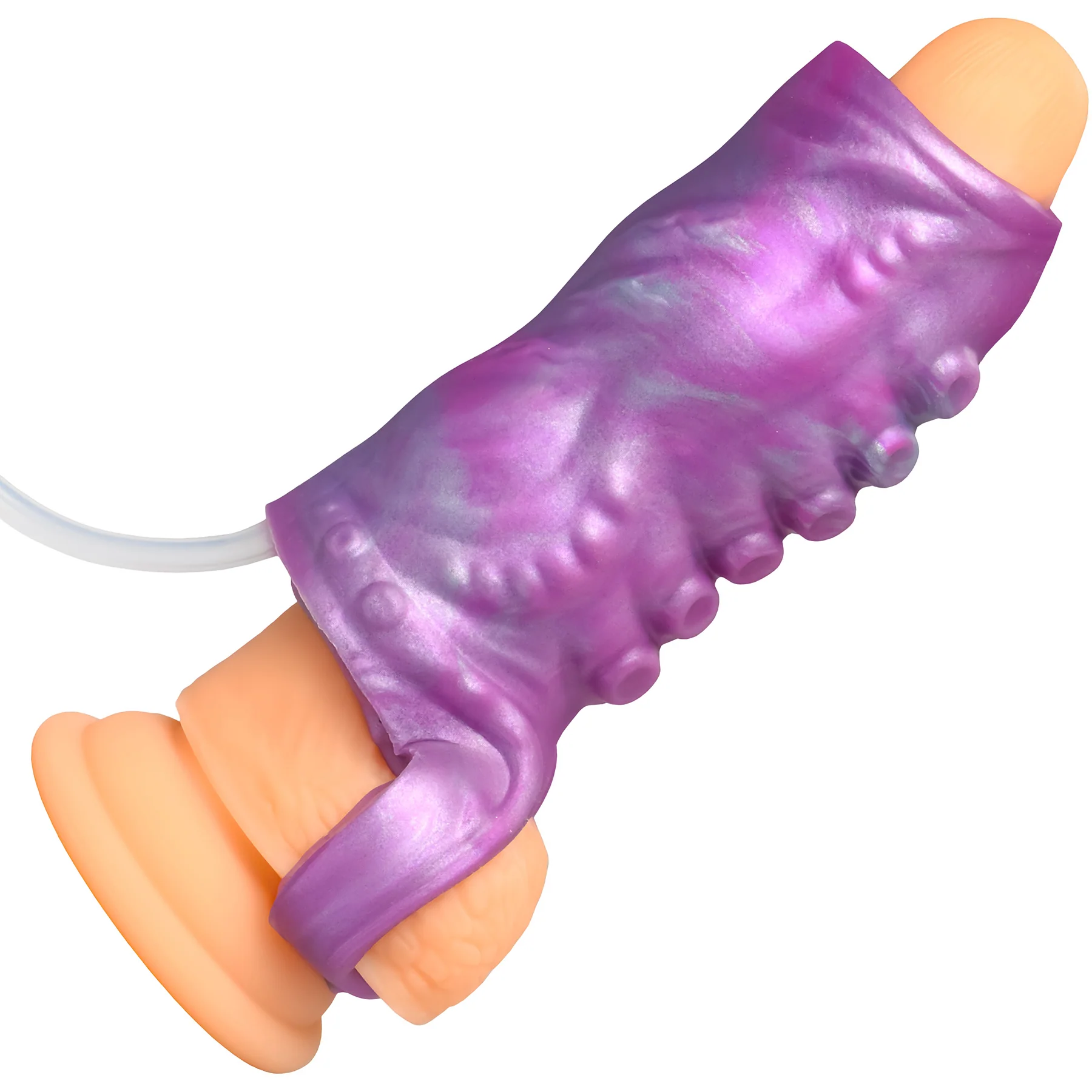 Tentacle Squirting Silicone Penis Enhancer By Creature Cocks - Image 18