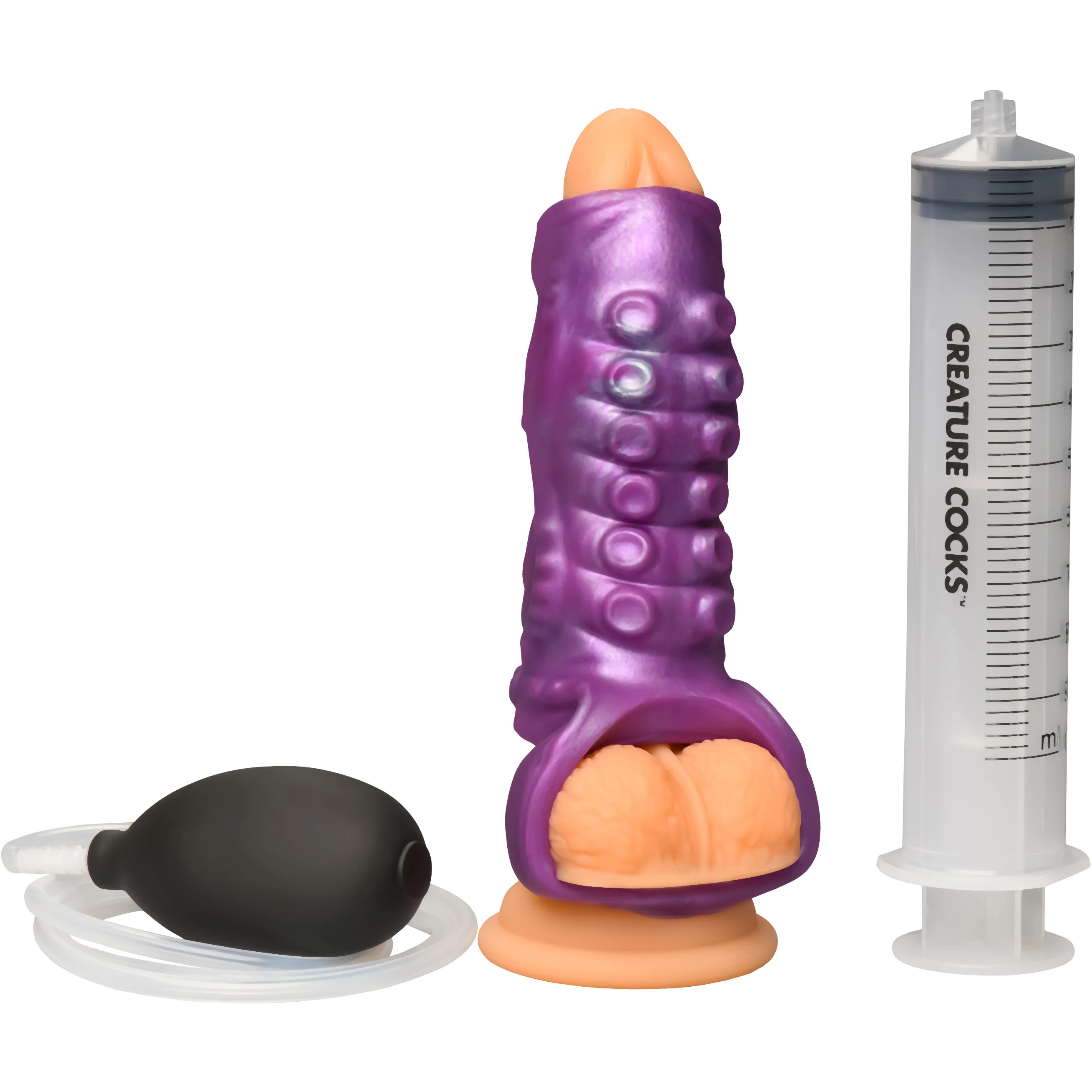 Tentacle Squirting Silicone Penis Enhancer By Creature Cocks - Image 19