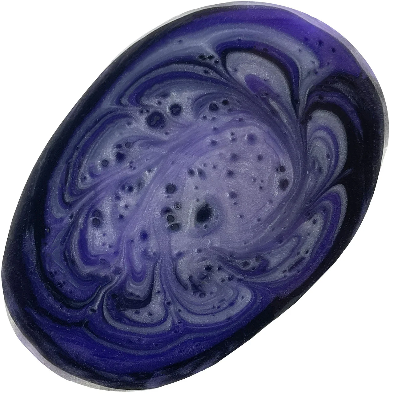 The Aliter Bent Knot Alien Monster 6.75" Silicone Dildo By Uberrime - Nebula Violet - Image 8