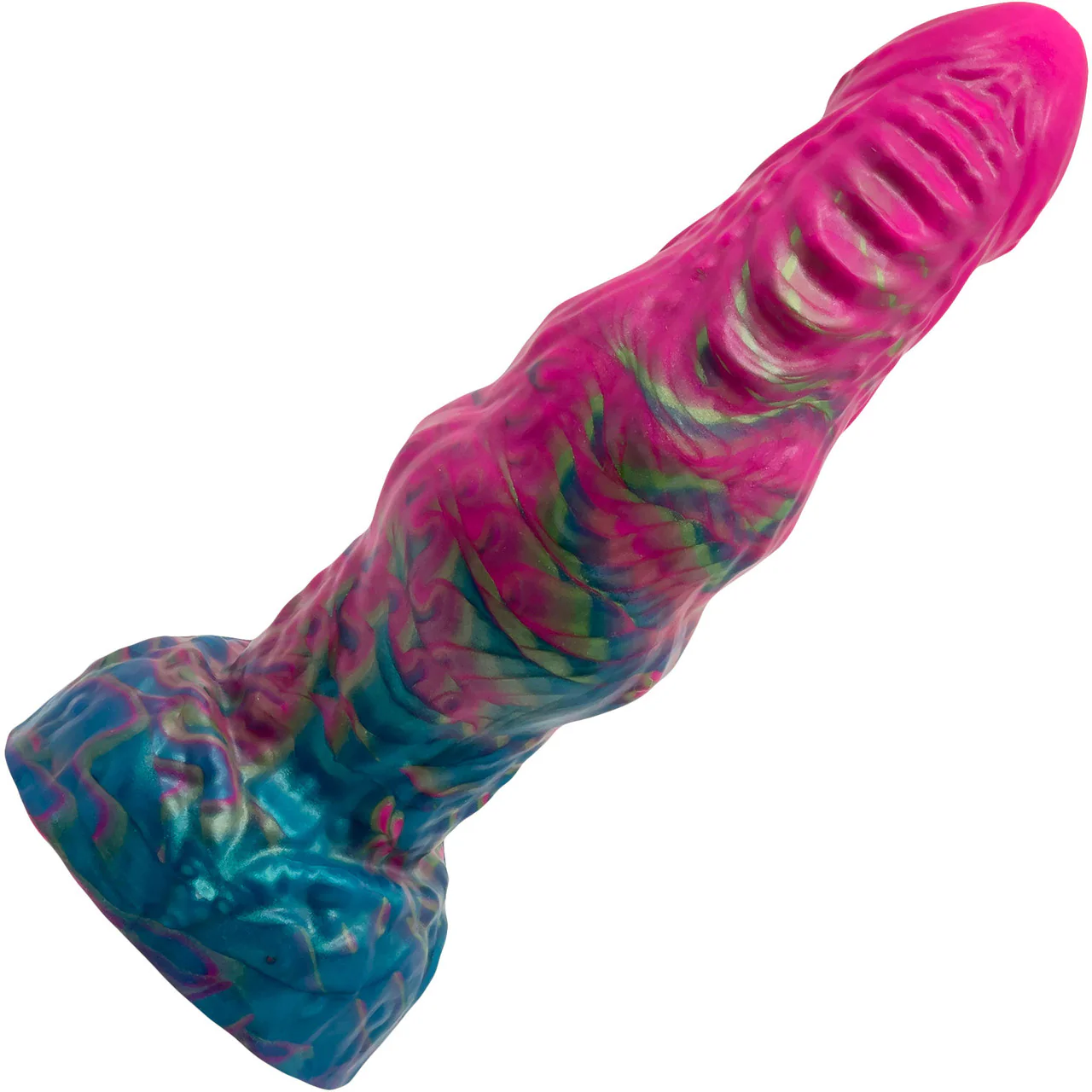 The Ardor Dragon Of Lust And Love 8" Medium Silicone Fantasy Dildo By Uberrime - Trippy Hippie - Image 3