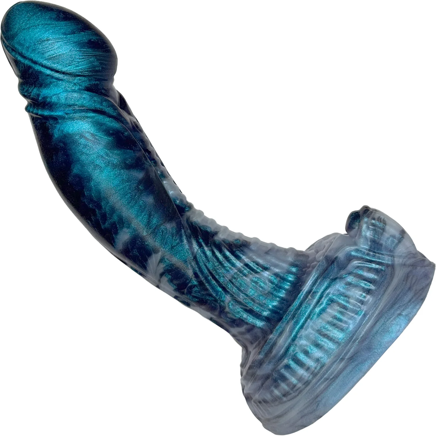 The Atlan Biomechanical 6.75" Silicone Dildo By Uberrime - Small Size - Image 3