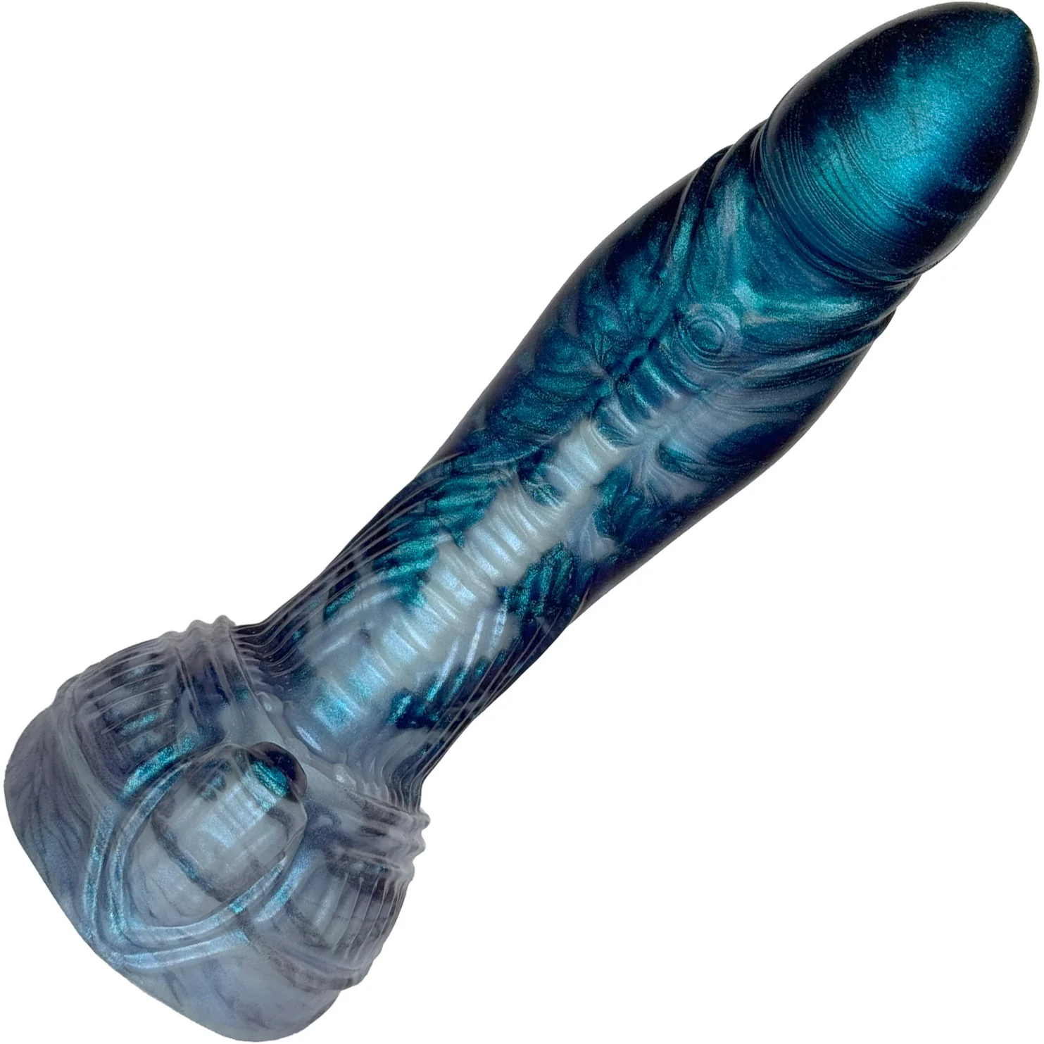 The Atlan Biomechanical 6.75" Silicone Dildo By Uberrime - Small Size - Image 5