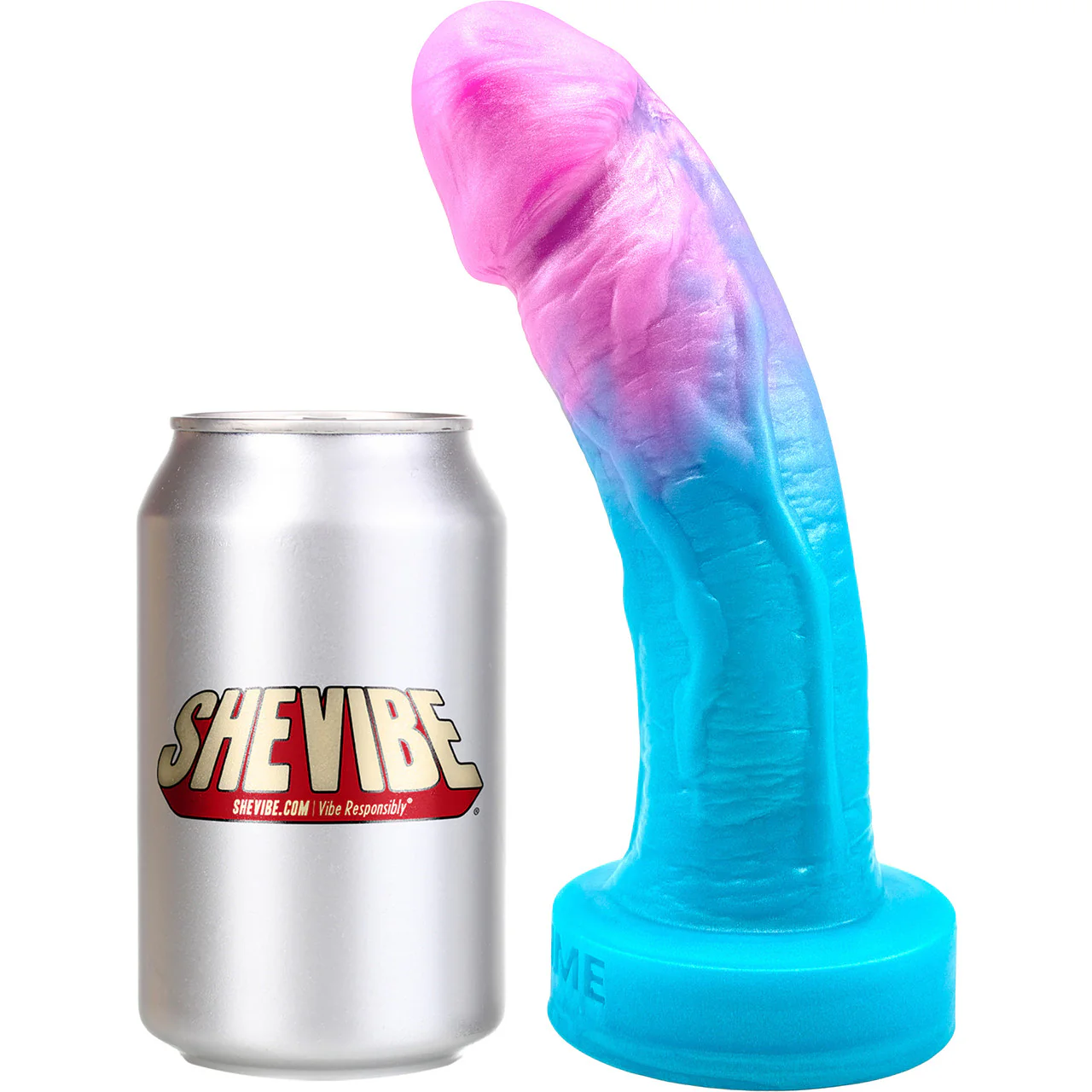 The Aveo Dual Density 8.5" Silicone Realistic Dildo By Uberrime - South Beach - Image 8