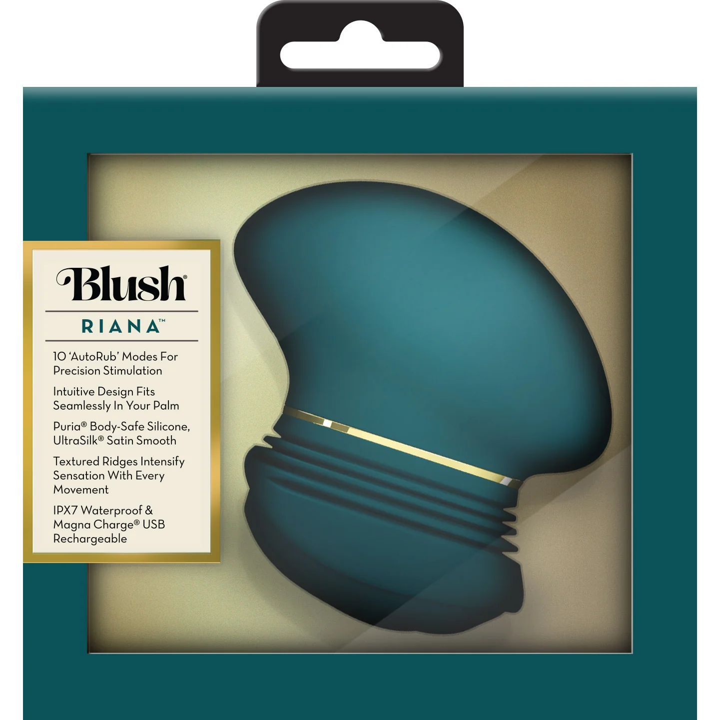 The Blush Collection Riana AutoRub™ Deep Clitoral Stimulator - Image 16