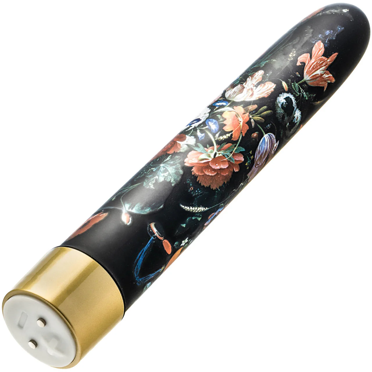 The Collection Bountiful Limited Edition Rechargeable Waterproof Slimline Vibrator By Blush - Flora - Image 3