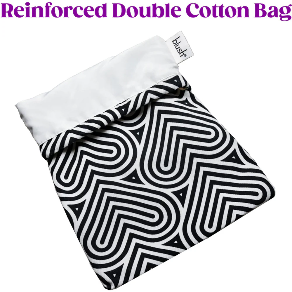The Collection Cotton Toy Storage Bag by Blush - Bomba - Image 3