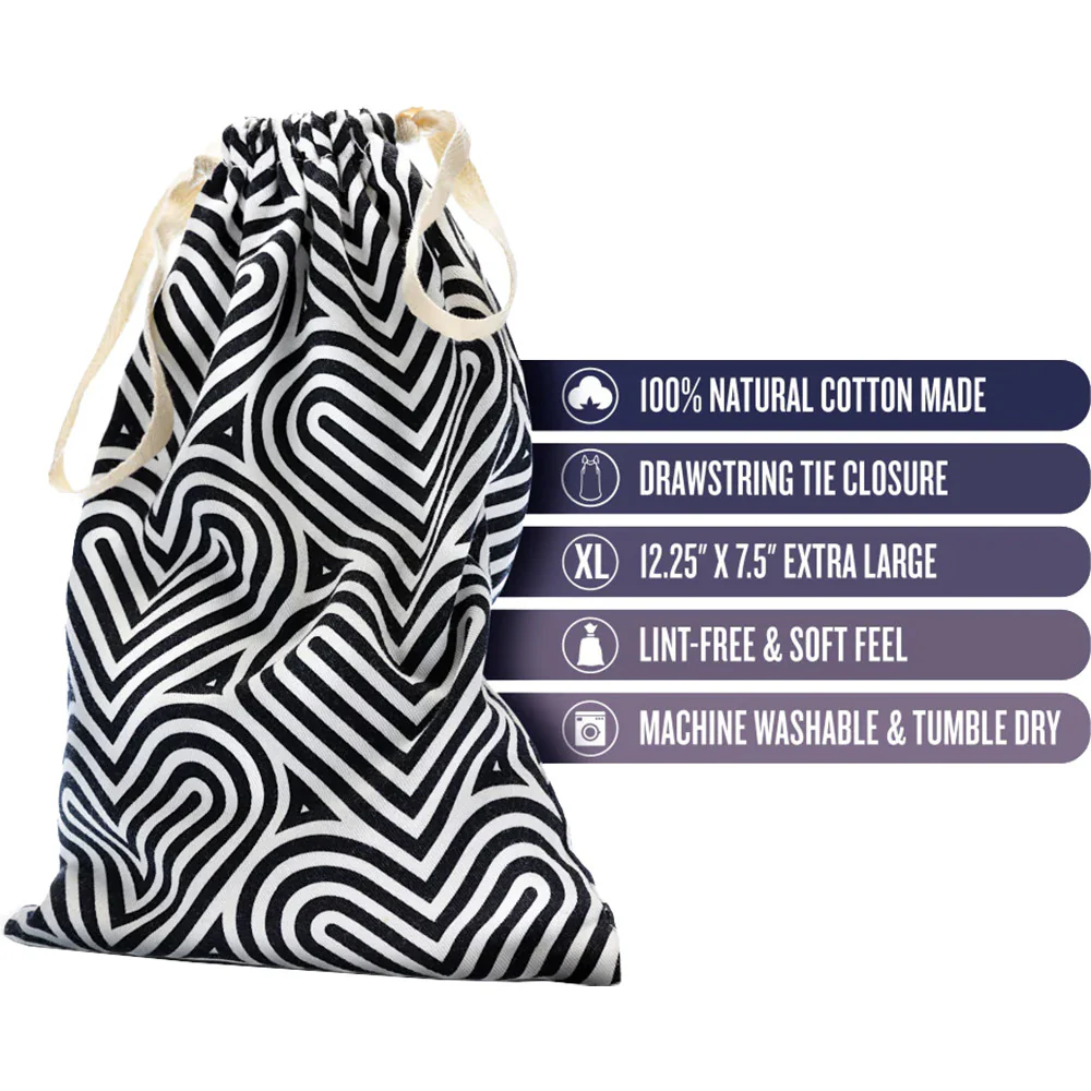 The Collection Cotton Toy Storage Bag by Blush - Bomba - Image 4