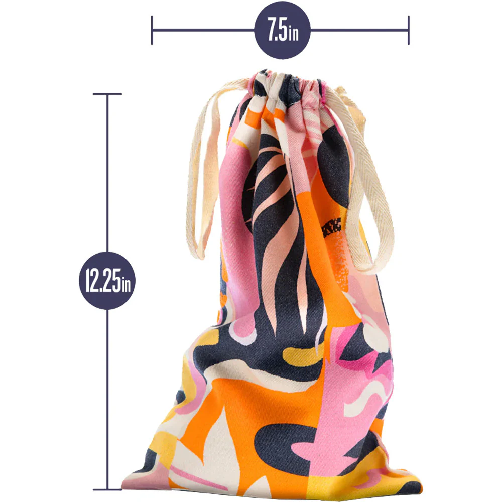 The Collection Cotton Toy Storage Bag by Blush - Burst - Image 2