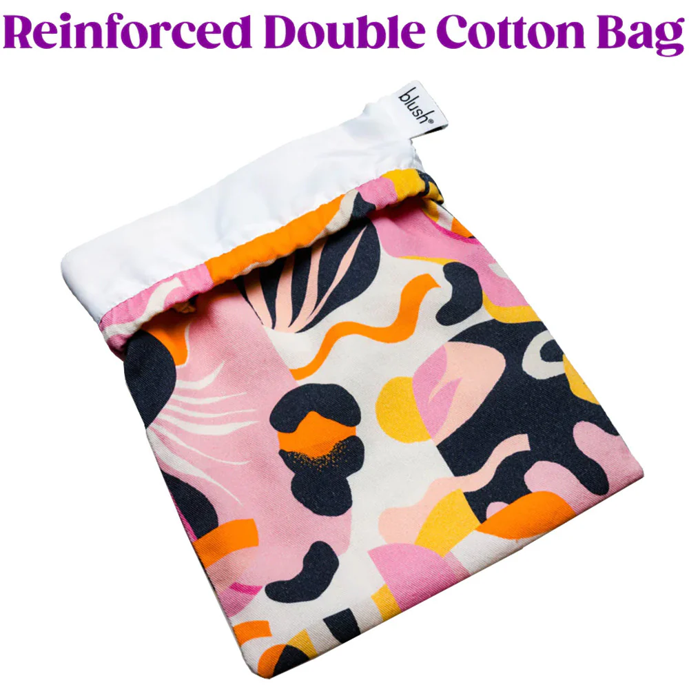 The Collection Cotton Toy Storage Bag by Blush - Burst - Image 3