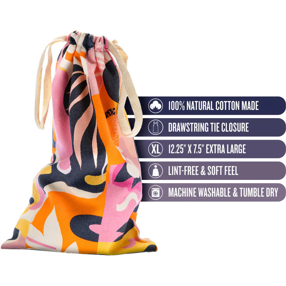 The Collection Cotton Toy Storage Bag by Blush - Burst - Image 4