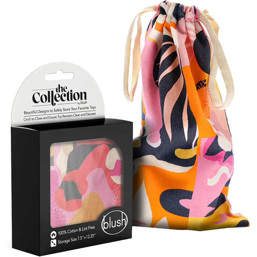 The Collection Cotton Toy Storage Bag by Blush - Burst - Image 5