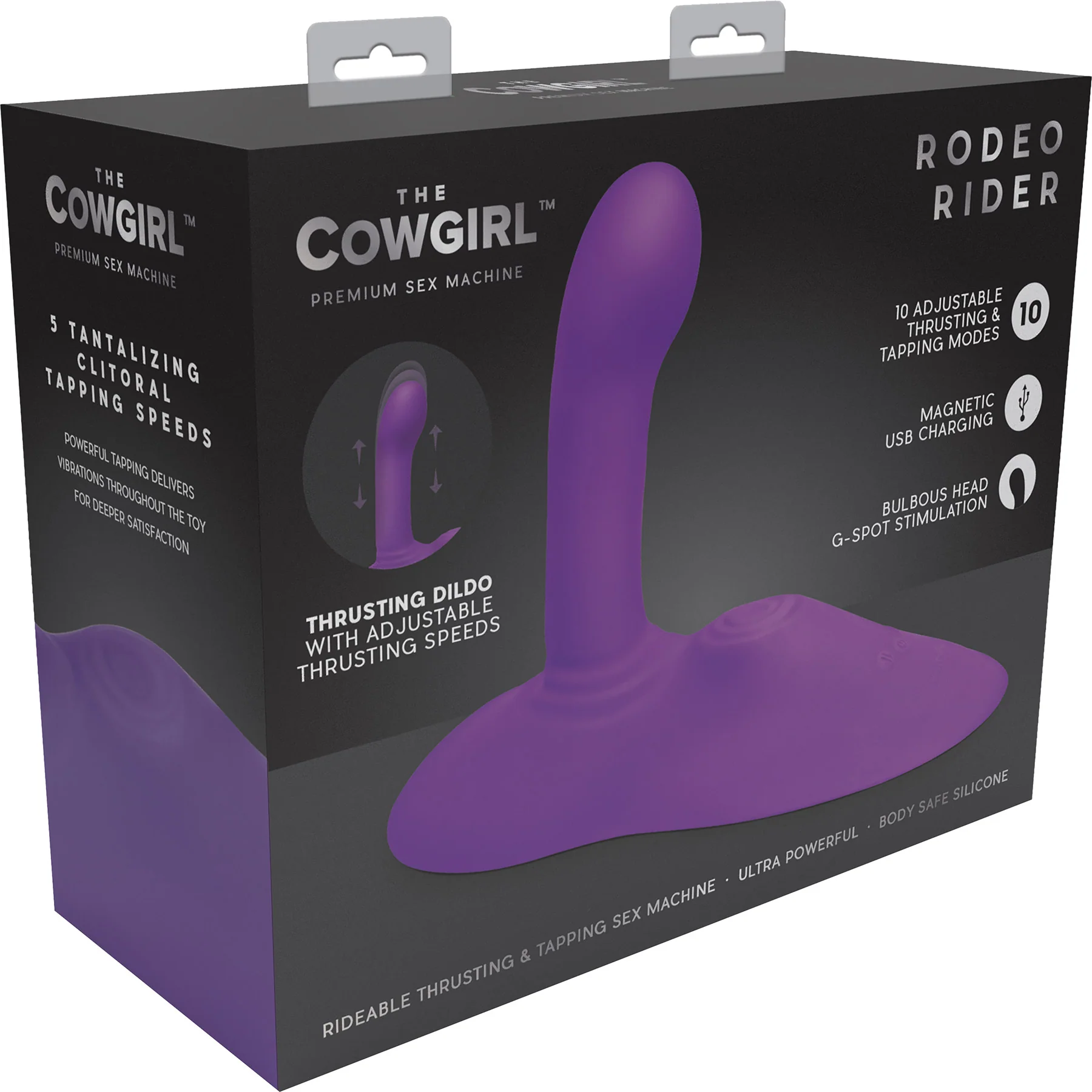 The Cowgirl Rodeo Rider Premium Sex Machine - G-Spot Thrusting & Tapping Grinder - Image 12