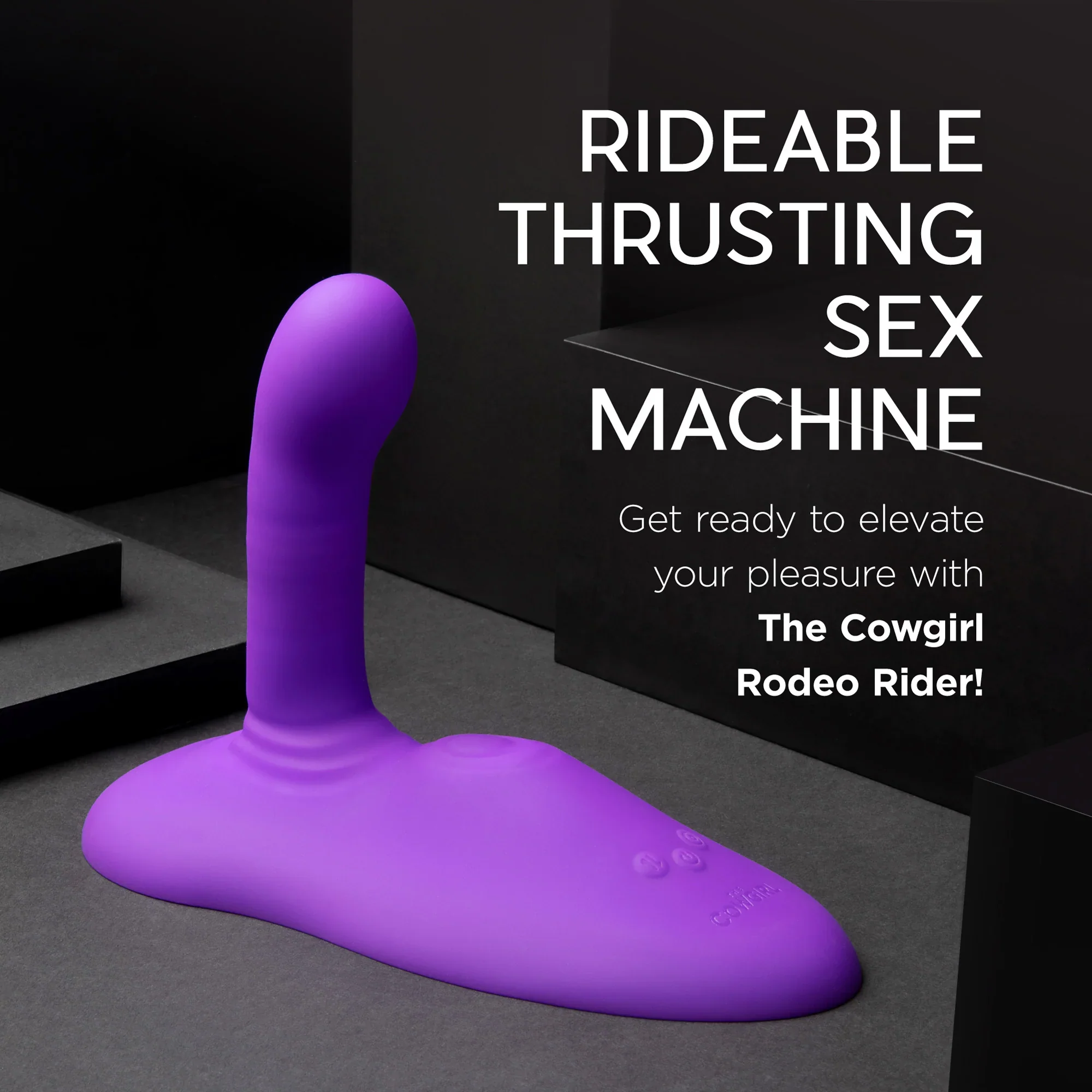 The Cowgirl Rodeo Rider Premium Sex Machine - G-Spot Thrusting & Tapping Grinder - Image 2