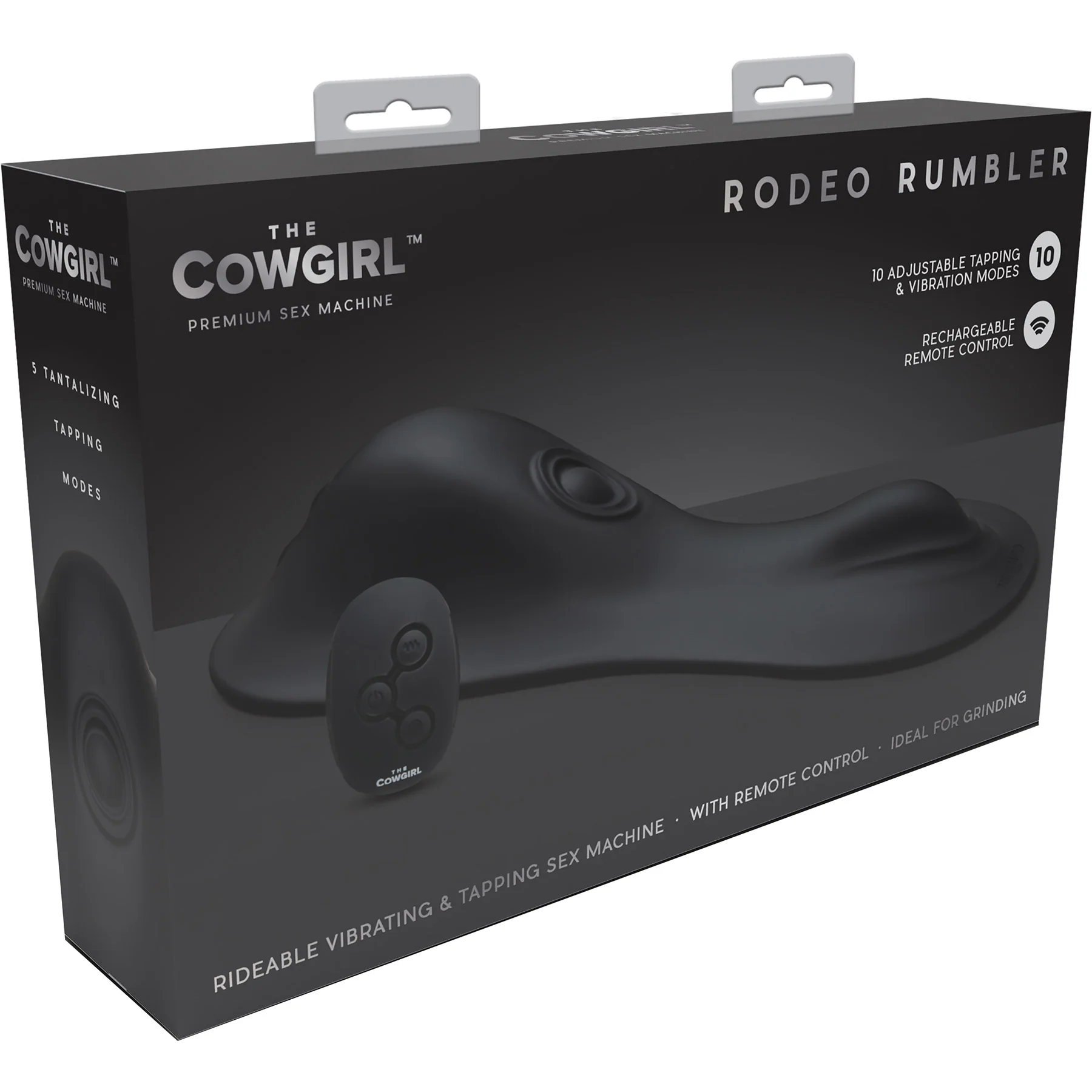 The Cowgirl Rodeo Rumbler Rideable Vibrating, Tapping Sex Machine With Remote - Image 13