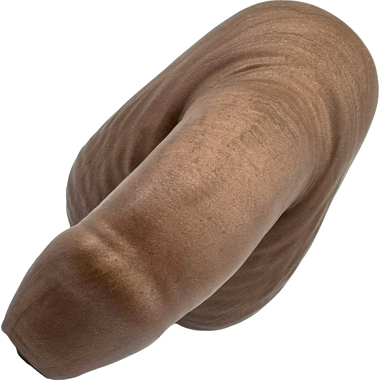 The Esse Uncircumcised Silicone Packer By Uberrime - Chocolate - Image 2