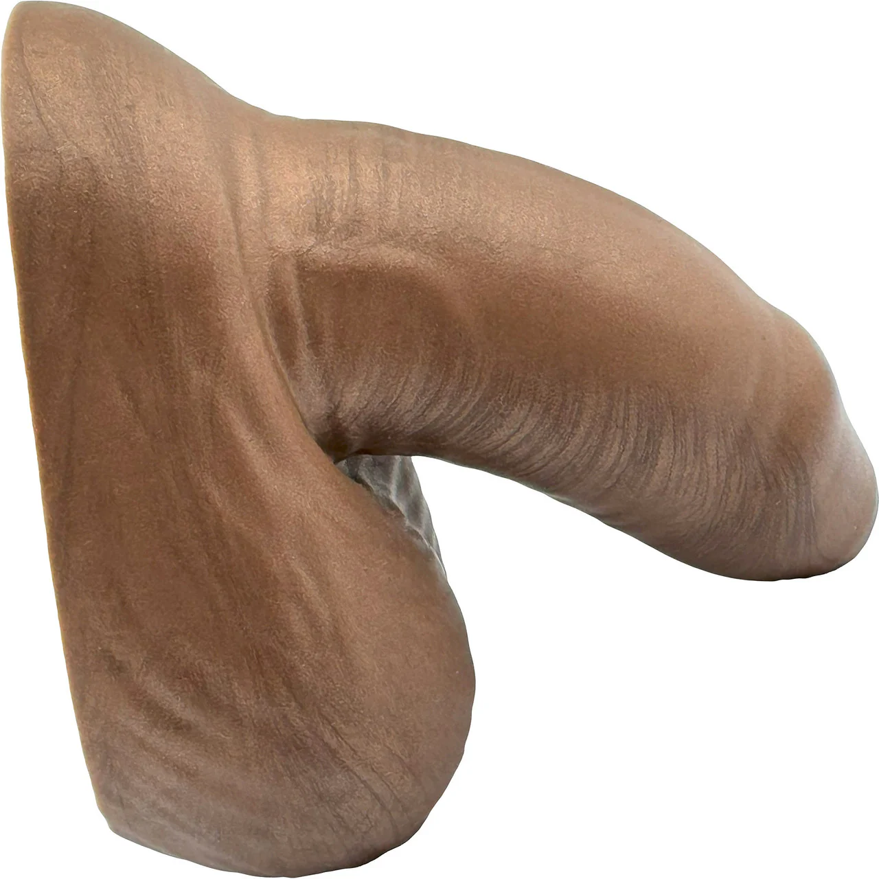 The Esse Uncircumcised Silicone Packer By Uberrime - Chocolate - Image 3