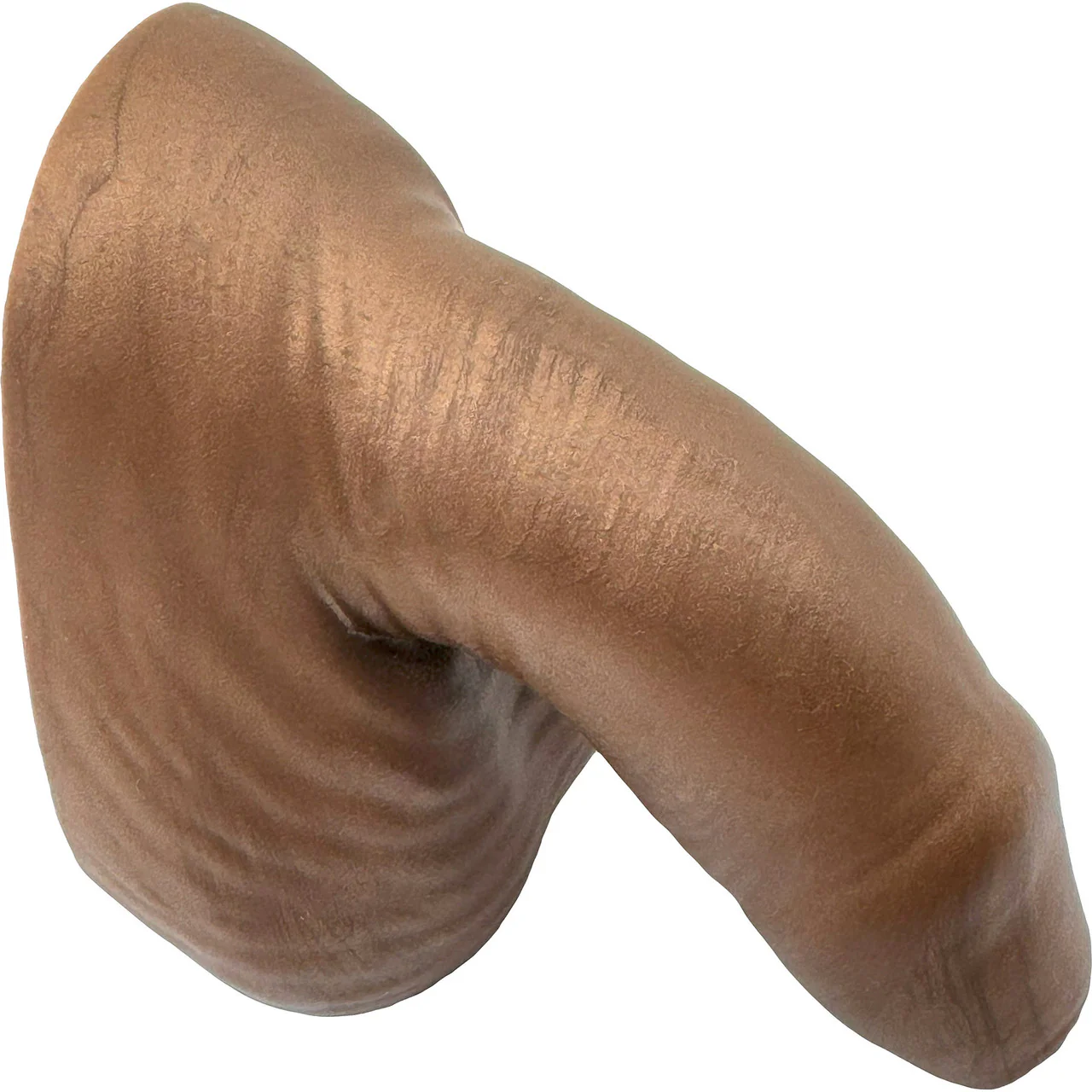 The Esse Uncircumcised Silicone Packer By Uberrime - Chocolate - Image 5