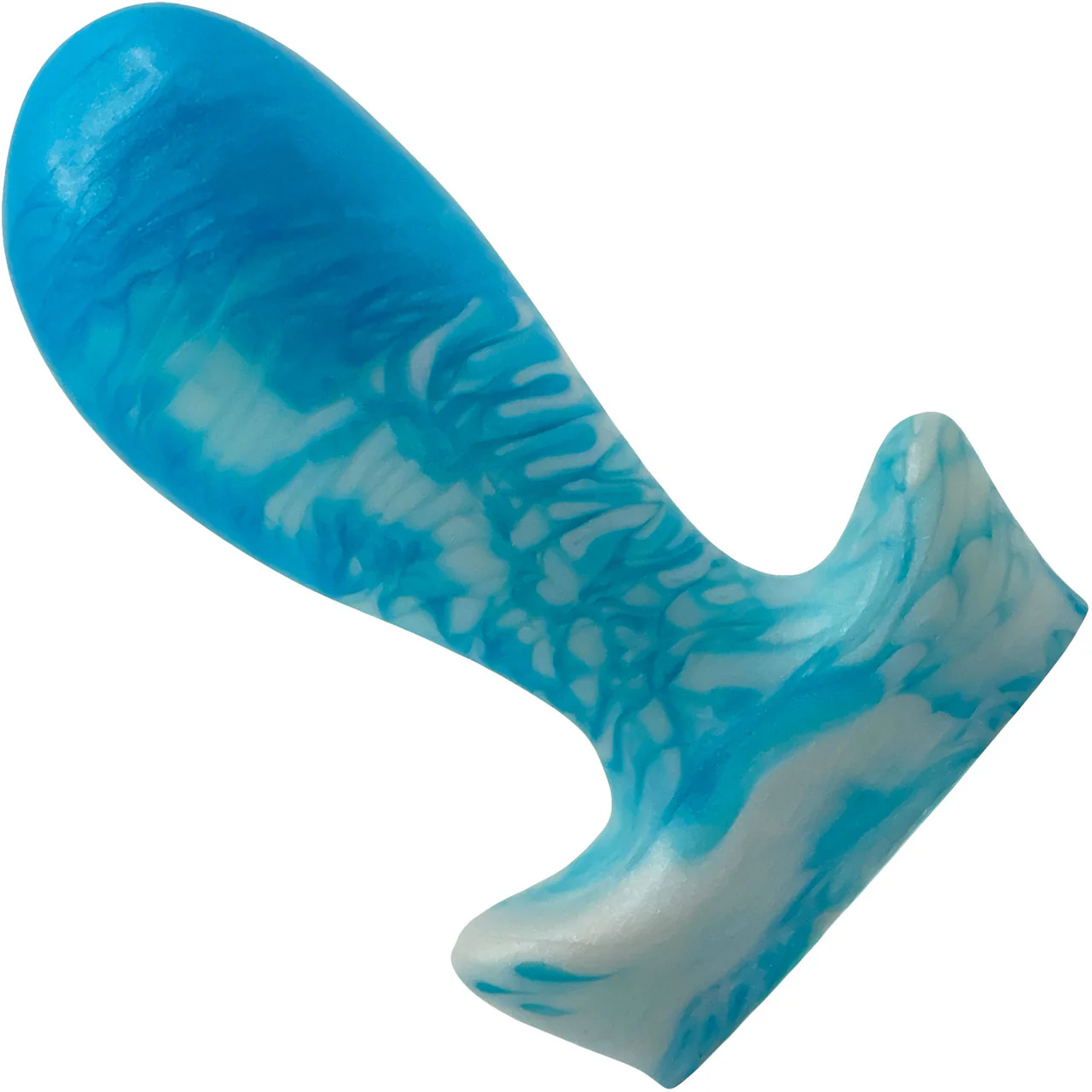 The Festa 3.75" Small Silicone Vaginal Plug By Uberrime - Ocean Breeze - Image 2