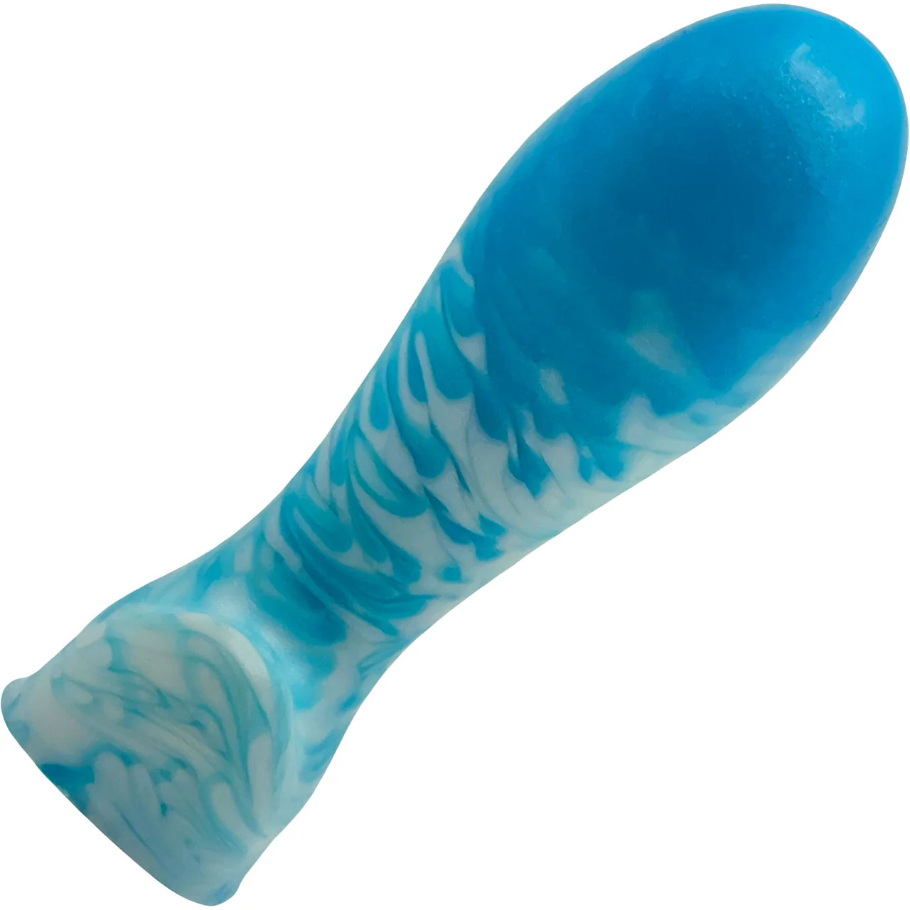 The Festa 3.75" Small Silicone Vaginal Plug By Uberrime - Ocean Breeze - Image 3