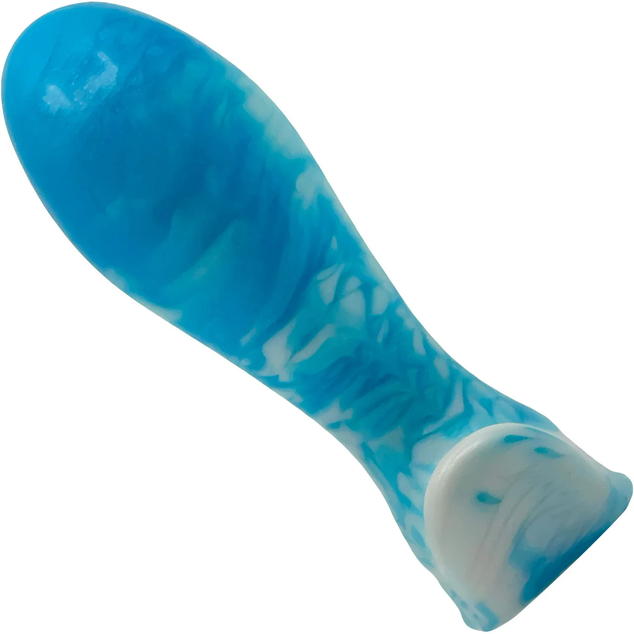 The Festa 3.75" Small Silicone Vaginal Plug By Uberrime - Ocean Breeze - Image 4