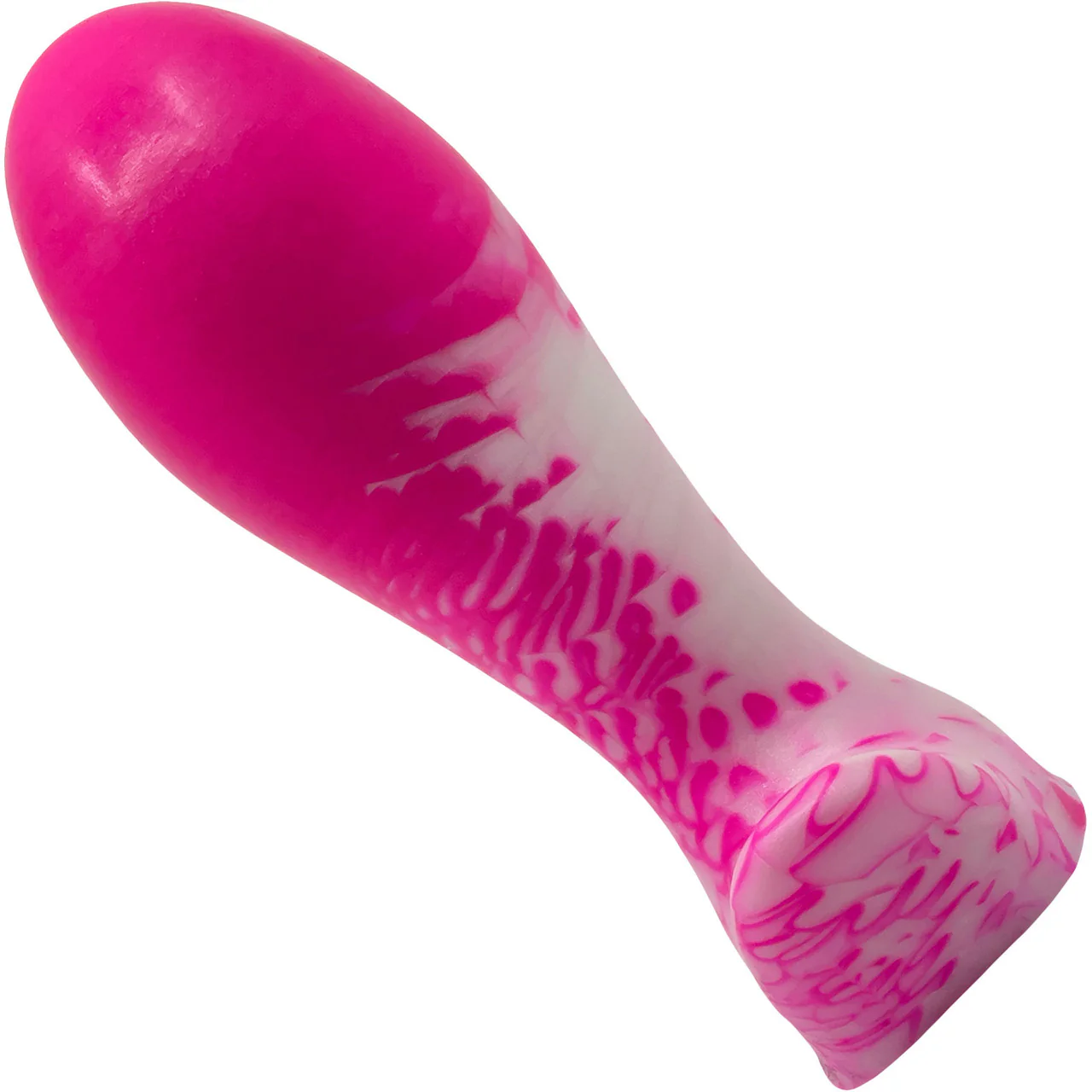 The Festa 5.5" Large Silicone Vaginal Plug By Uberrime - Flamingo - Image 4