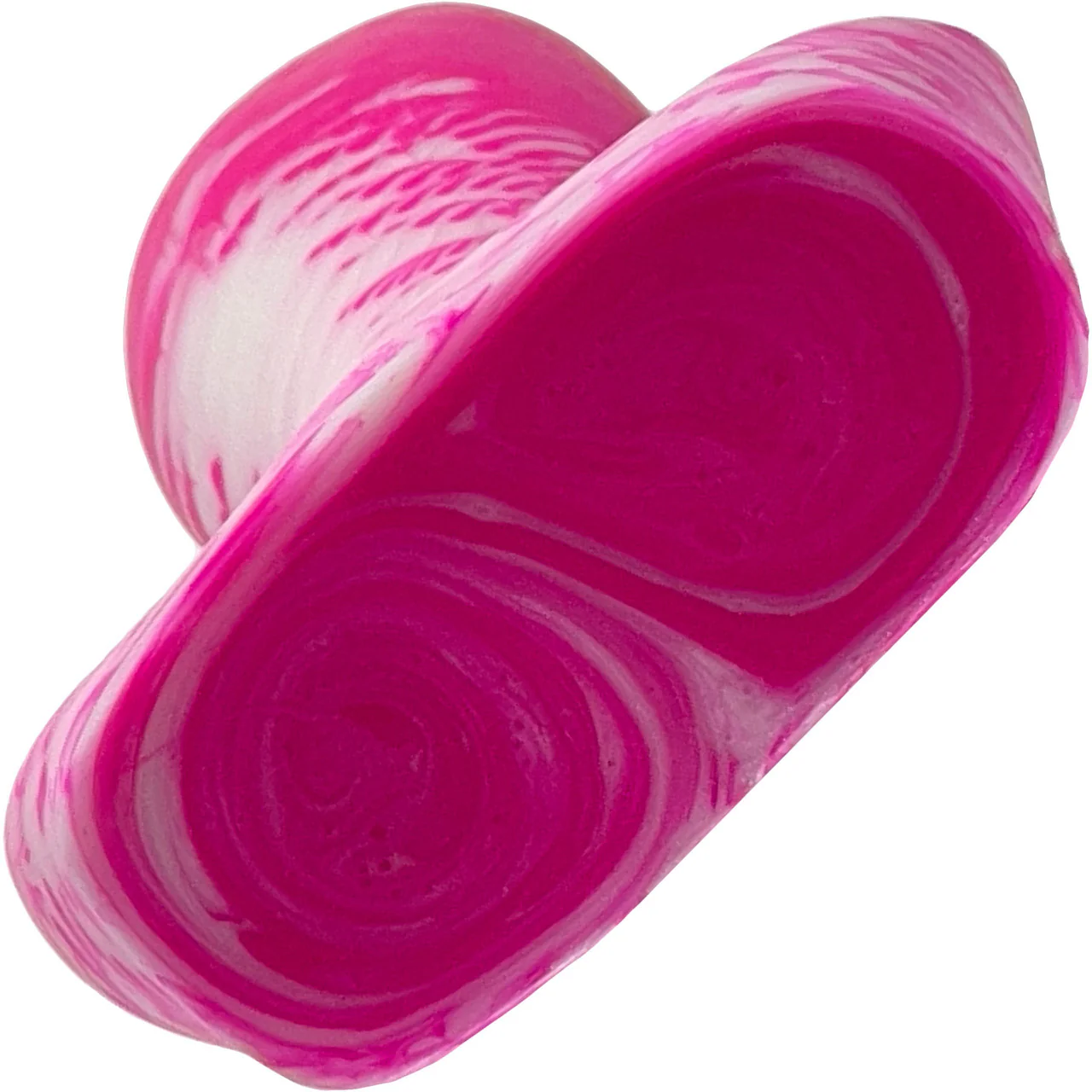 The Festa 5.5" Large Silicone Vaginal Plug By Uberrime - Flamingo - Image 7