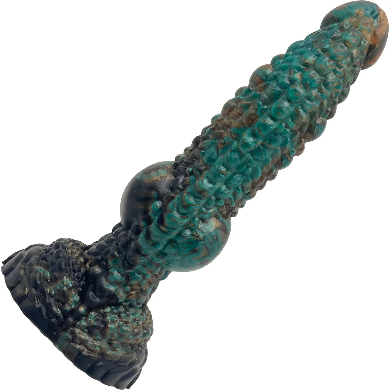 The Hydrus Water Dragon Medium 7" Silicone Dildo By Uberrime - Godzilla - Image 3