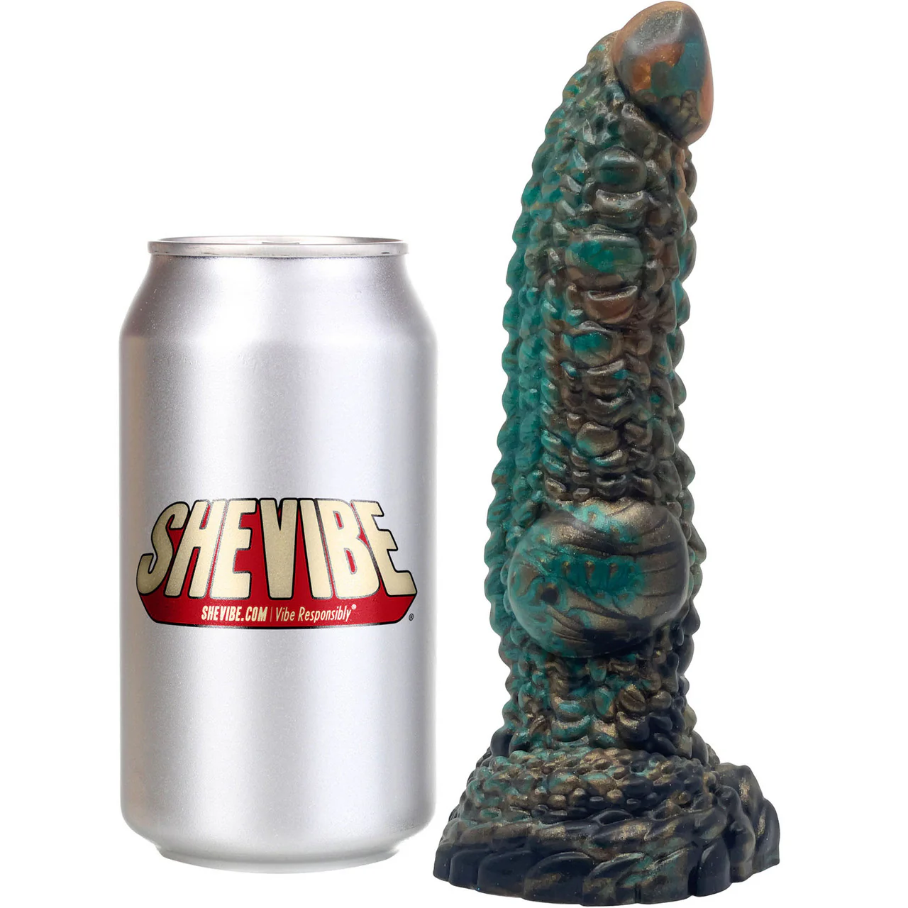 The Hydrus Water Dragon Medium 7" Silicone Dildo By Uberrime - Godzilla - Image 8