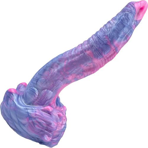 The Machina Biomechanical Alien 7" Silicone Fantasy Dildo By Uberrime - Pink Pony - Image 11