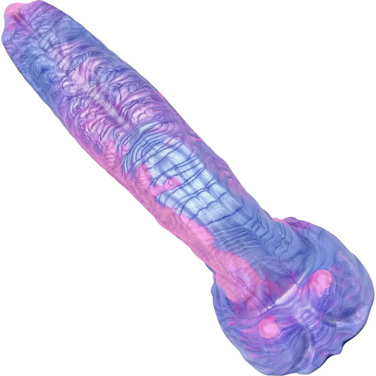 The Machina Biomechanical Alien 7" Silicone Fantasy Dildo By Uberrime - Pink Pony - Image 6