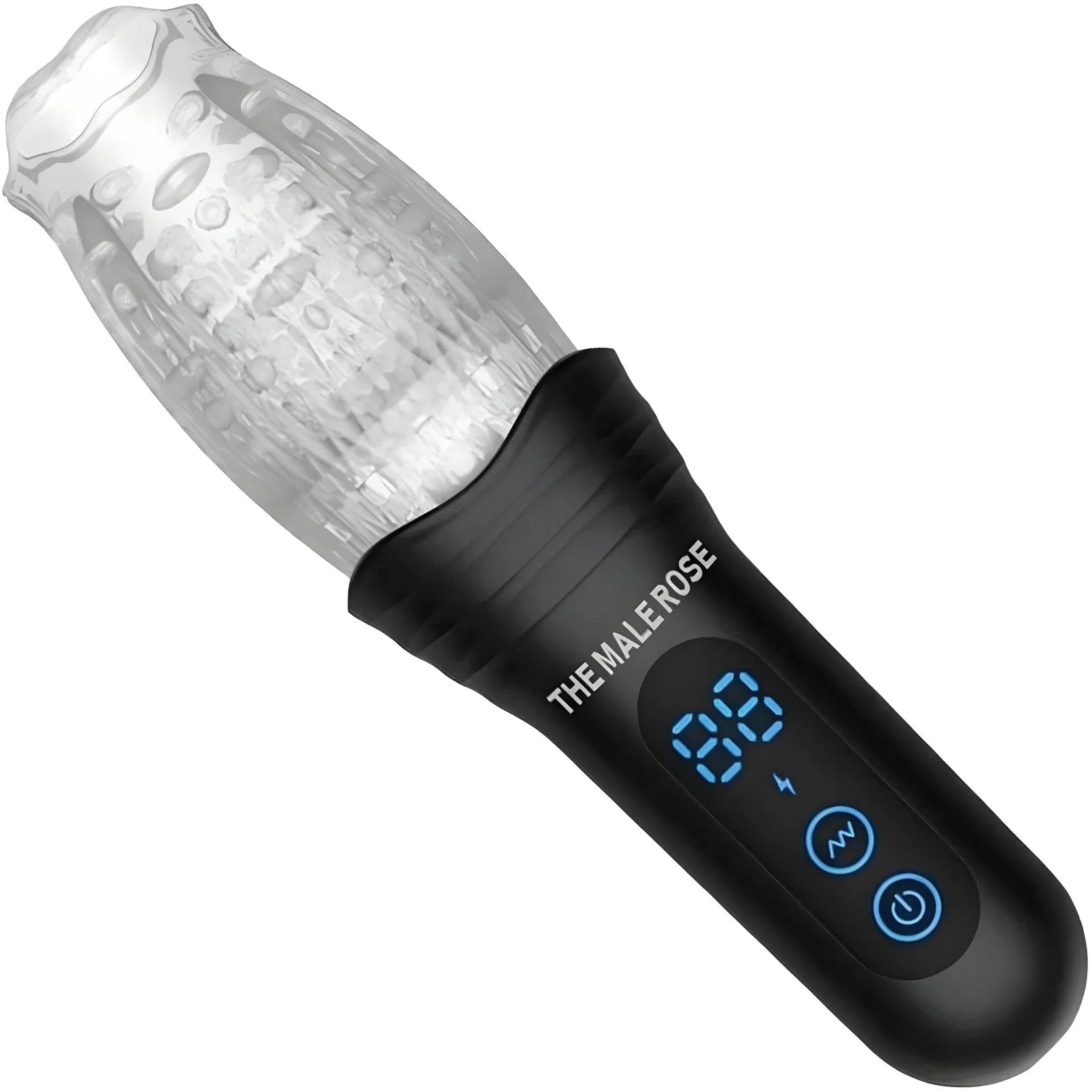 The Male Rose Pro Thrusting Vibrating Rotating Oral Sex Penis Masturbator - Image 3