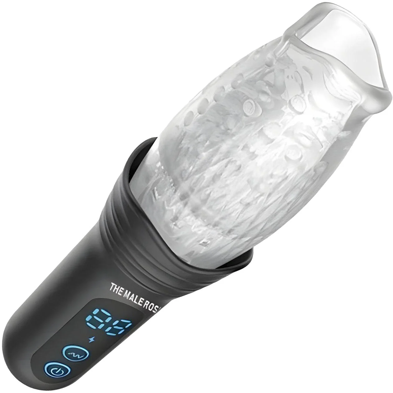 The Male Rose Pro Thrusting Vibrating Rotating Oral Sex Penis Masturbator - Image 4