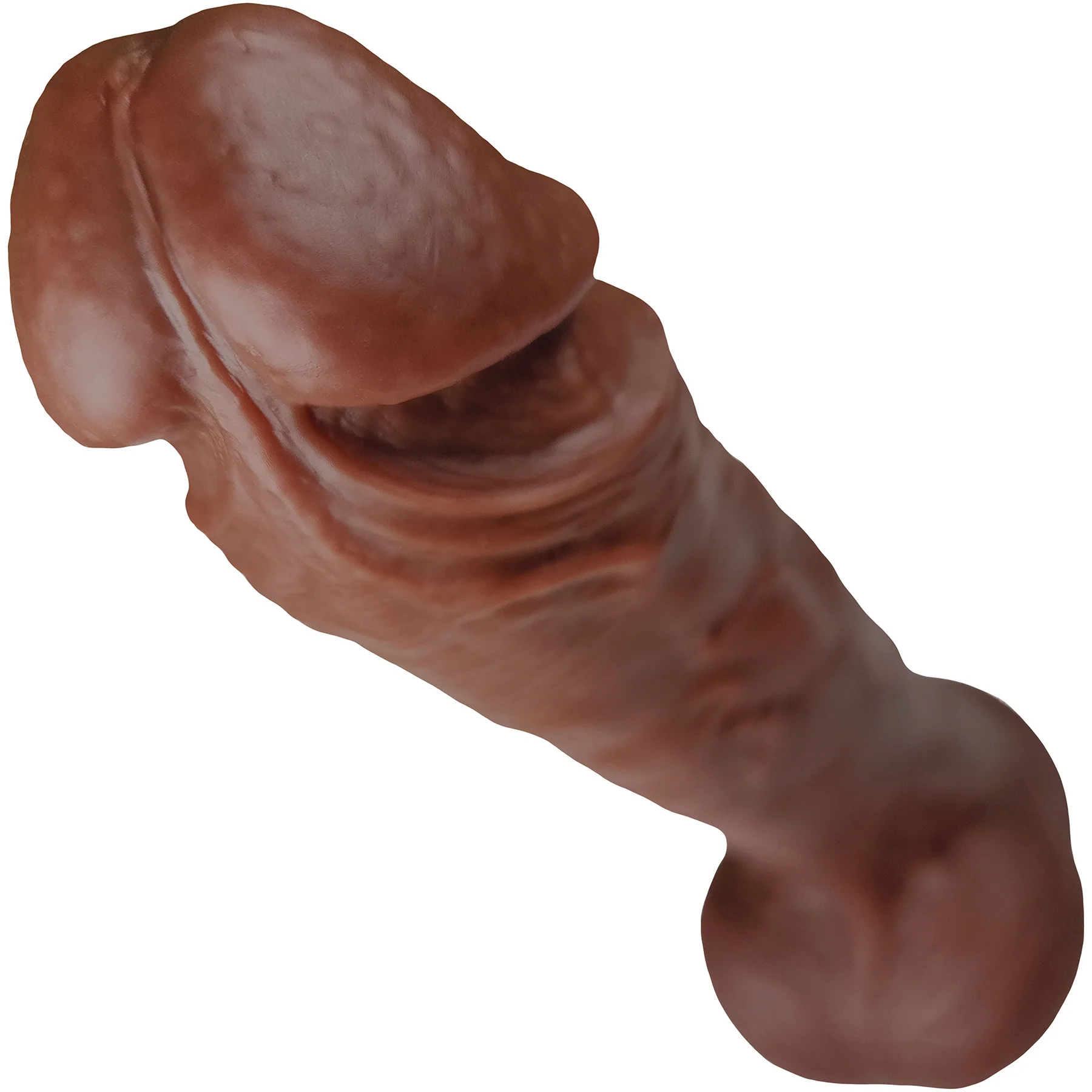 The Rival 8.5 Inch Silicone Realistic Dual Density Dildo With Balls & Suction Cup Base By Fukena - Image 18