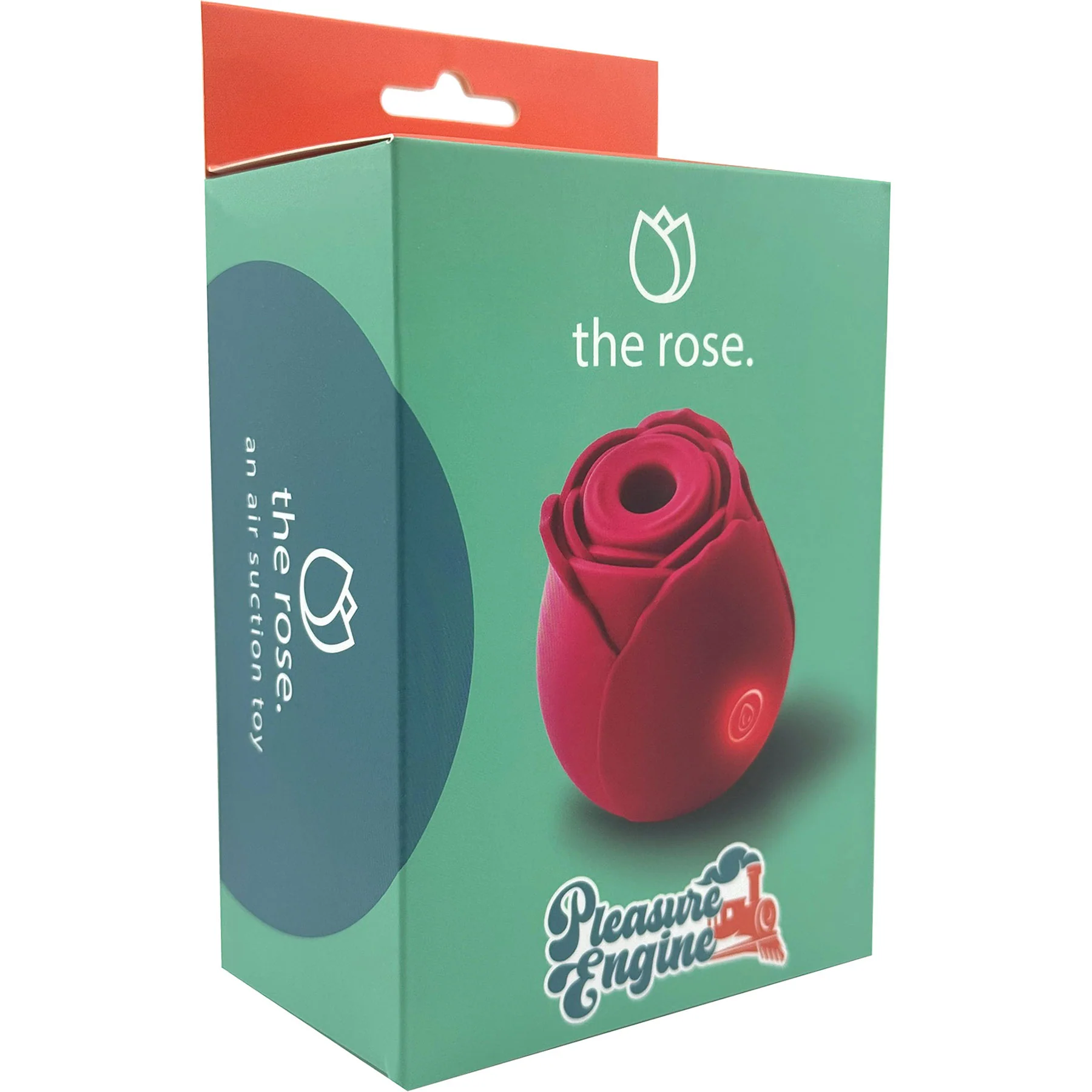 The Rose Rechargeable Clitoral Pressure Wave Stimulator By Pleasure Engine - Red - Image 11