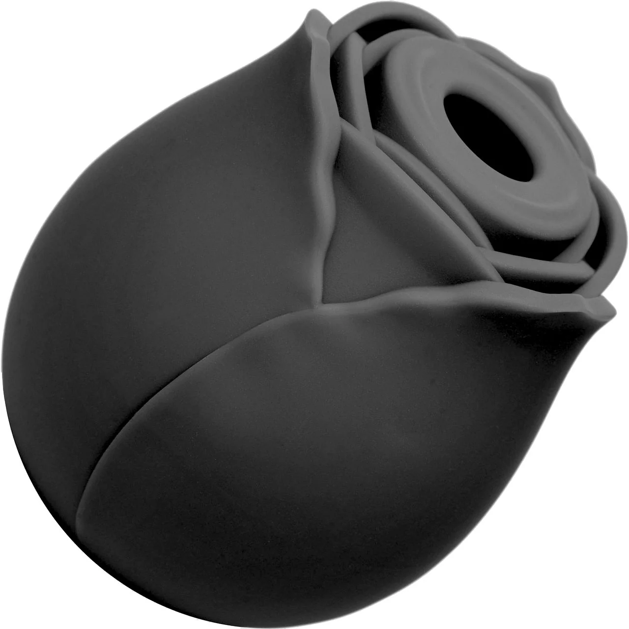 The Rose Rechargeable Clitoral Pressure Wave Stimulator By Vibeology - Black - Image 3