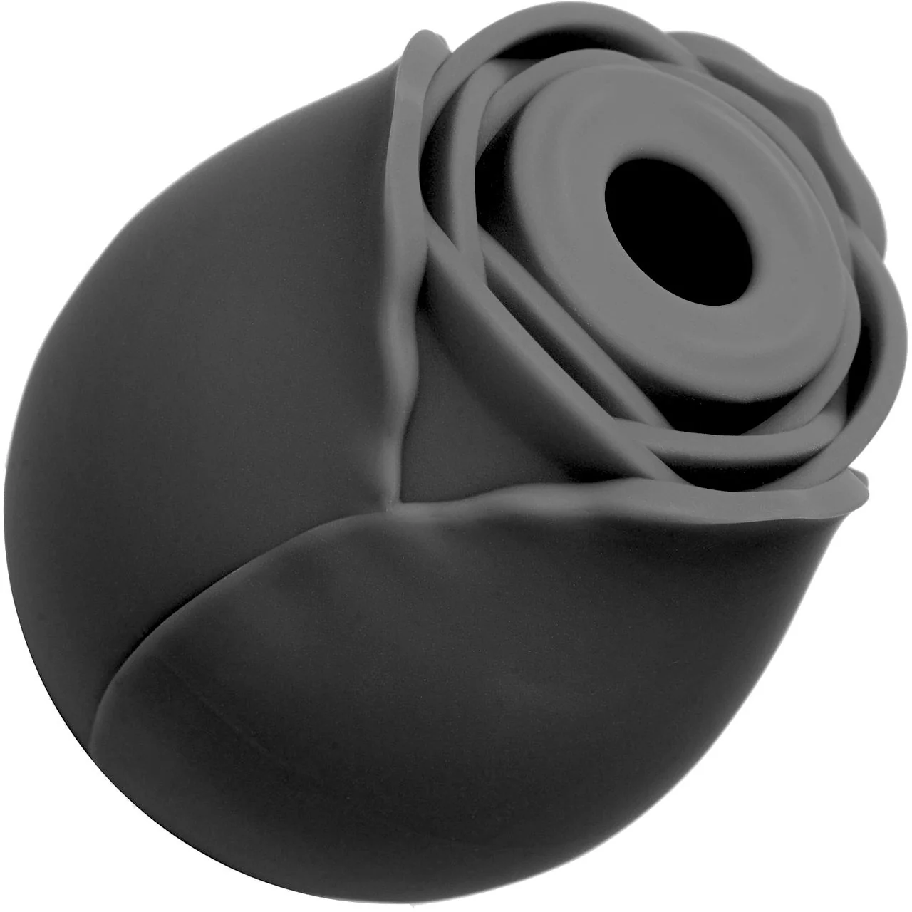 The Rose Rechargeable Clitoral Pressure Wave Stimulator By Vibeology - Black - Image 6