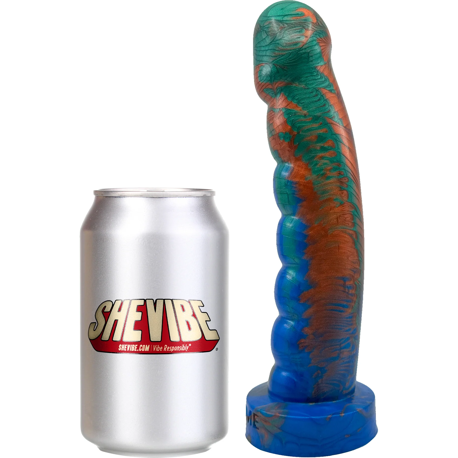 The Senos Silicone Pegging & Anal Dildo By Uberrime - Large - Image 8