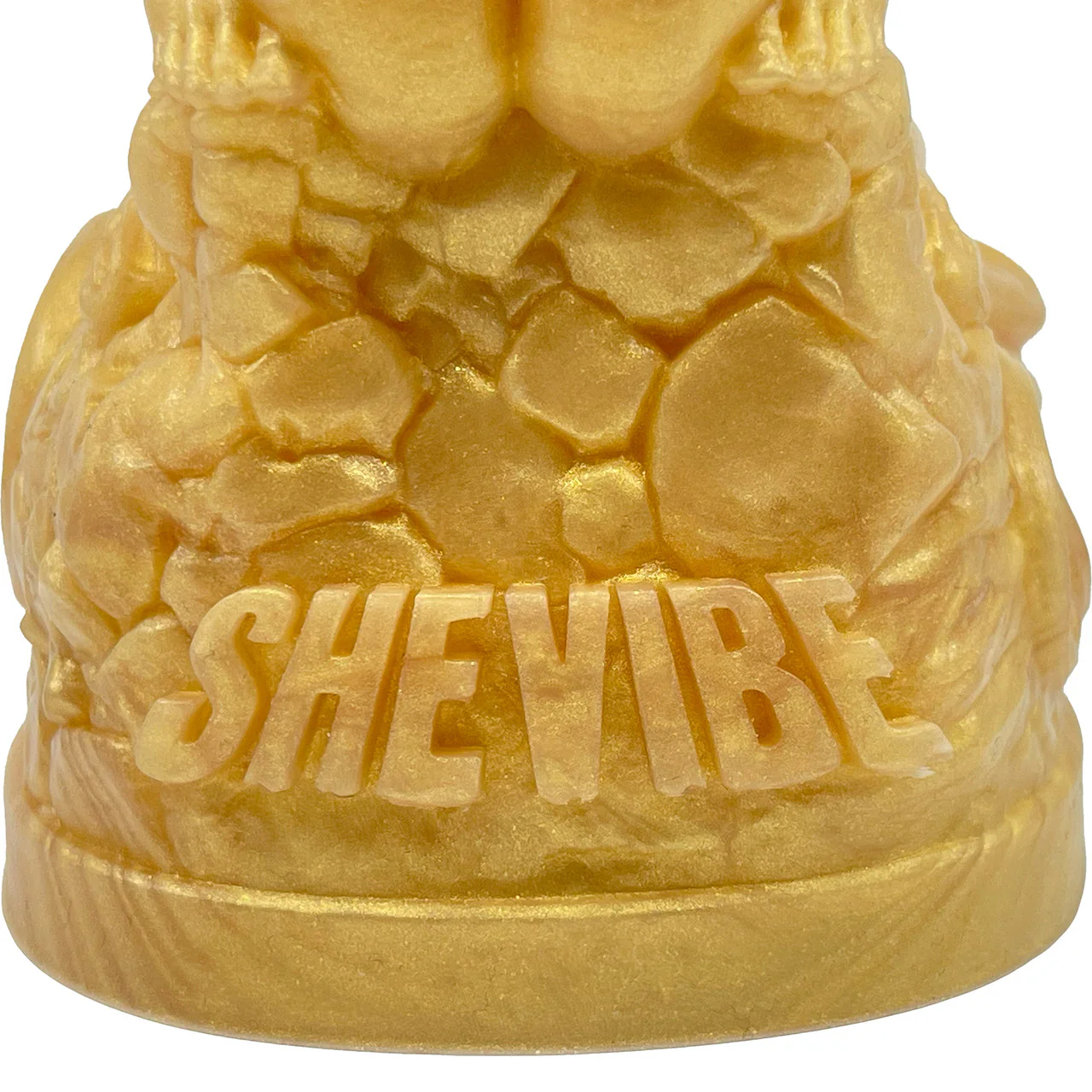 The Siren 9.5" Silicone Fantasy Dildo With Grinder By Uberrime - Goldfinger - Image 11