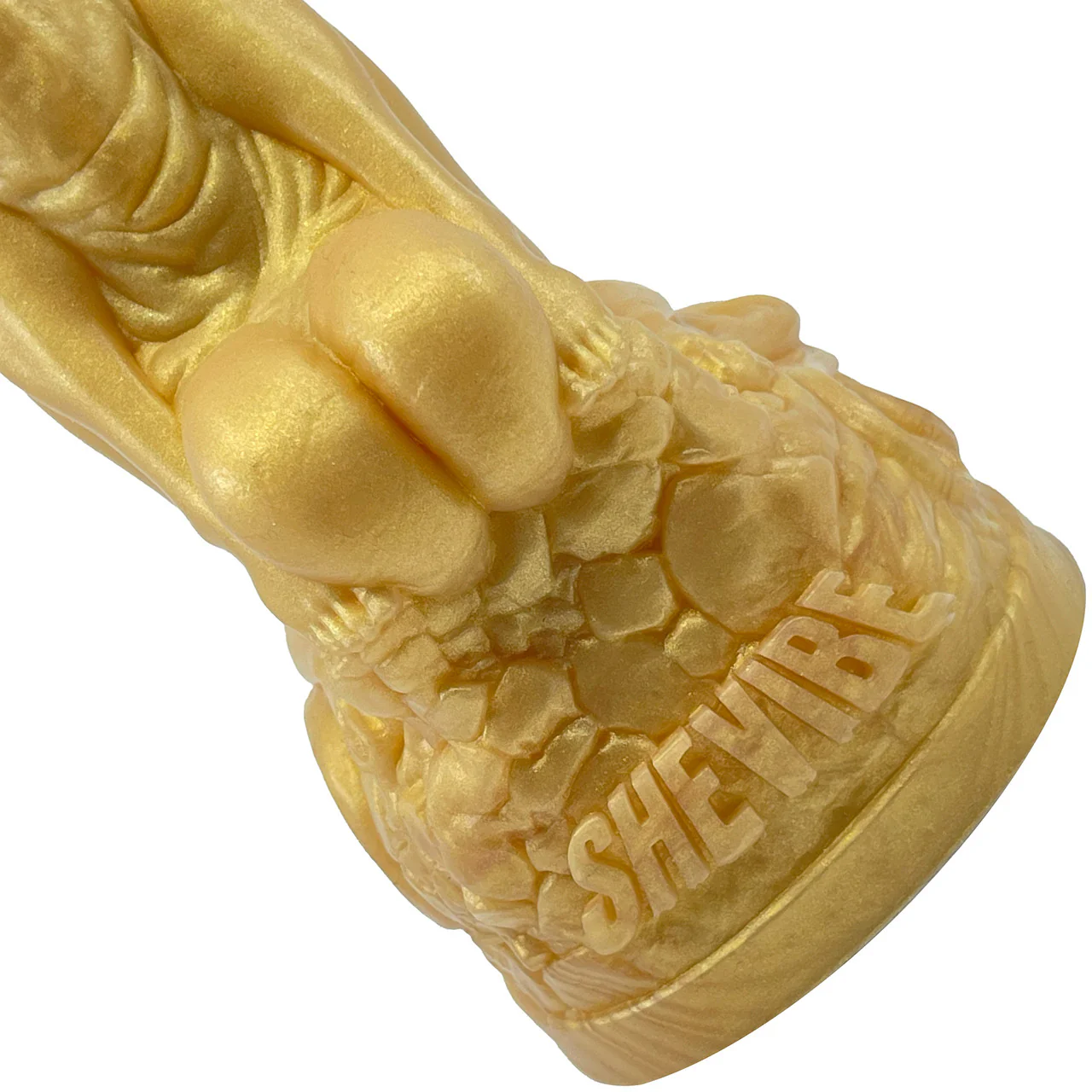 The Siren 9.5" Silicone Fantasy Dildo With Grinder By Uberrime - Goldfinger - Image 16