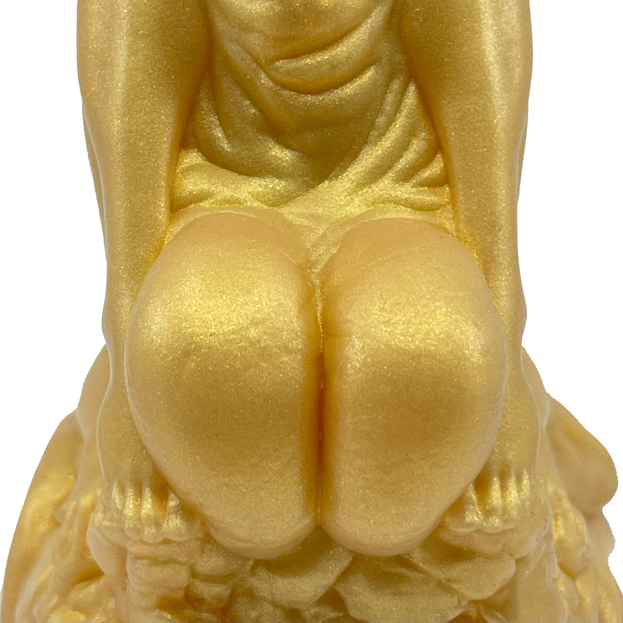 The Siren 9.5" Silicone Fantasy Dildo With Grinder By Uberrime - Goldfinger - Image 9