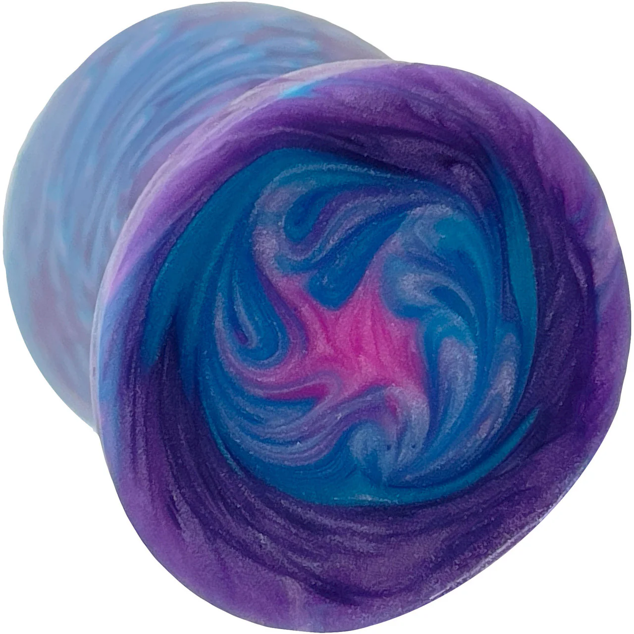 The Suavis 4.25" Small Silicone Vaginal Plug By Uberrime - Deep Ocean - Image 7