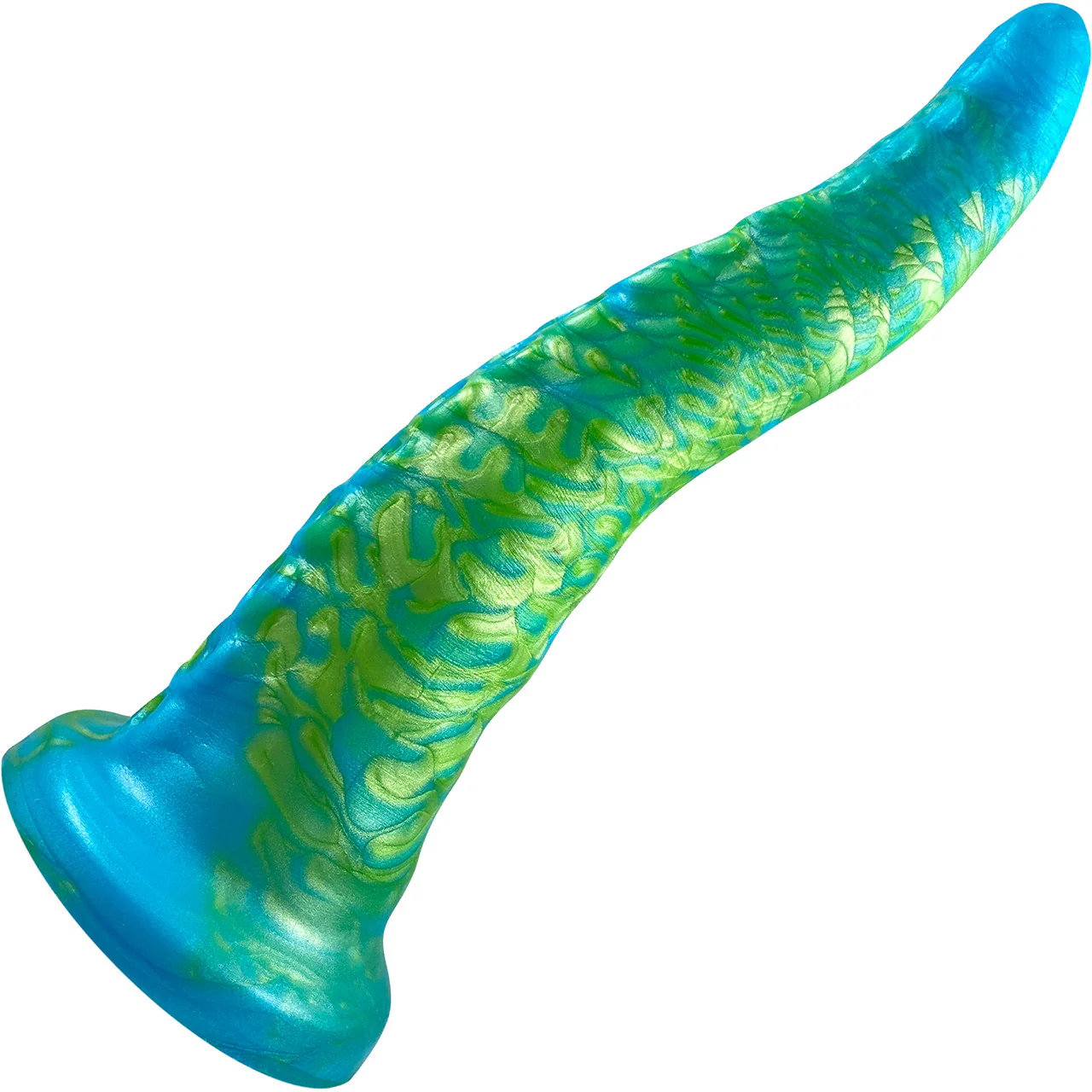 The Teuthida 8" Tentacle Silicone Dildo By Uberrime - Atlantean - Image 3