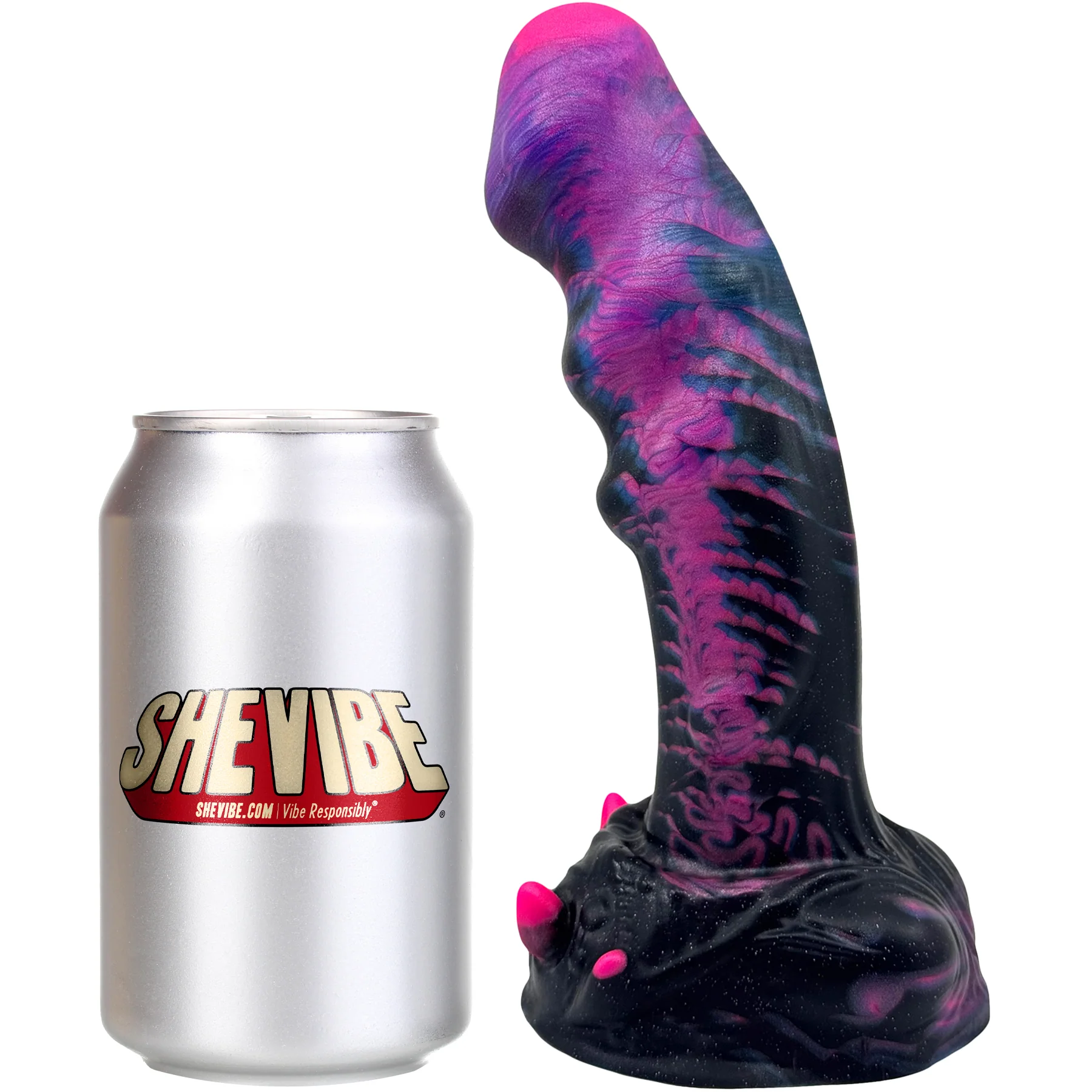 The DAMN ALIEN 8.25" Silicone Dildo By Uberrime - Large Size - Image 11