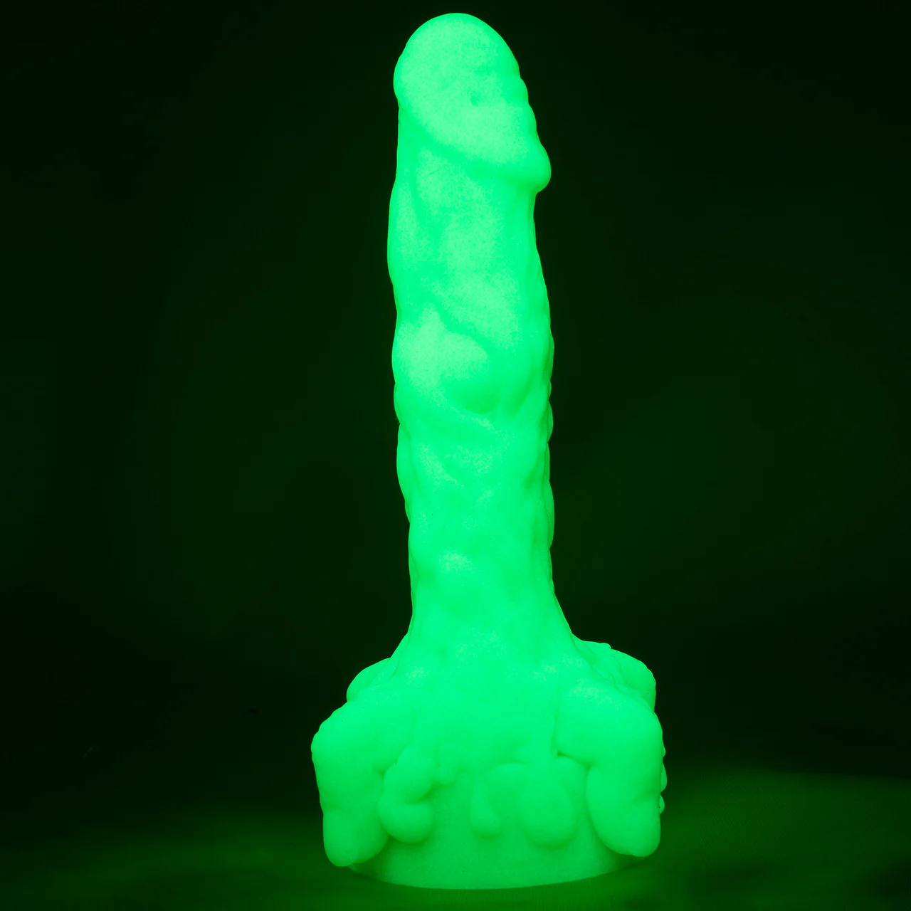 The Toxxxic Avenger Glow-In-The-Dark 8.5" Silicone Fantasy Dildo By Uberrime - Image 17