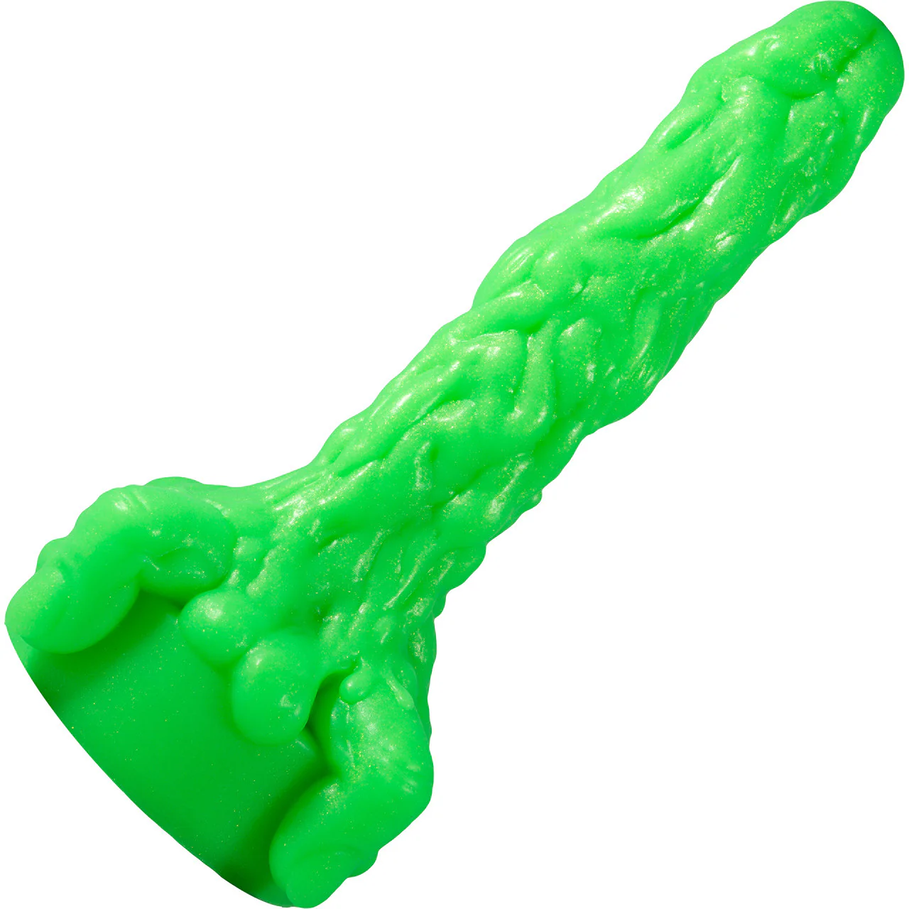The Toxxxic Avenger Glow-In-The-Dark 8.5" Silicone Fantasy Dildo By Uberrime - Image 3